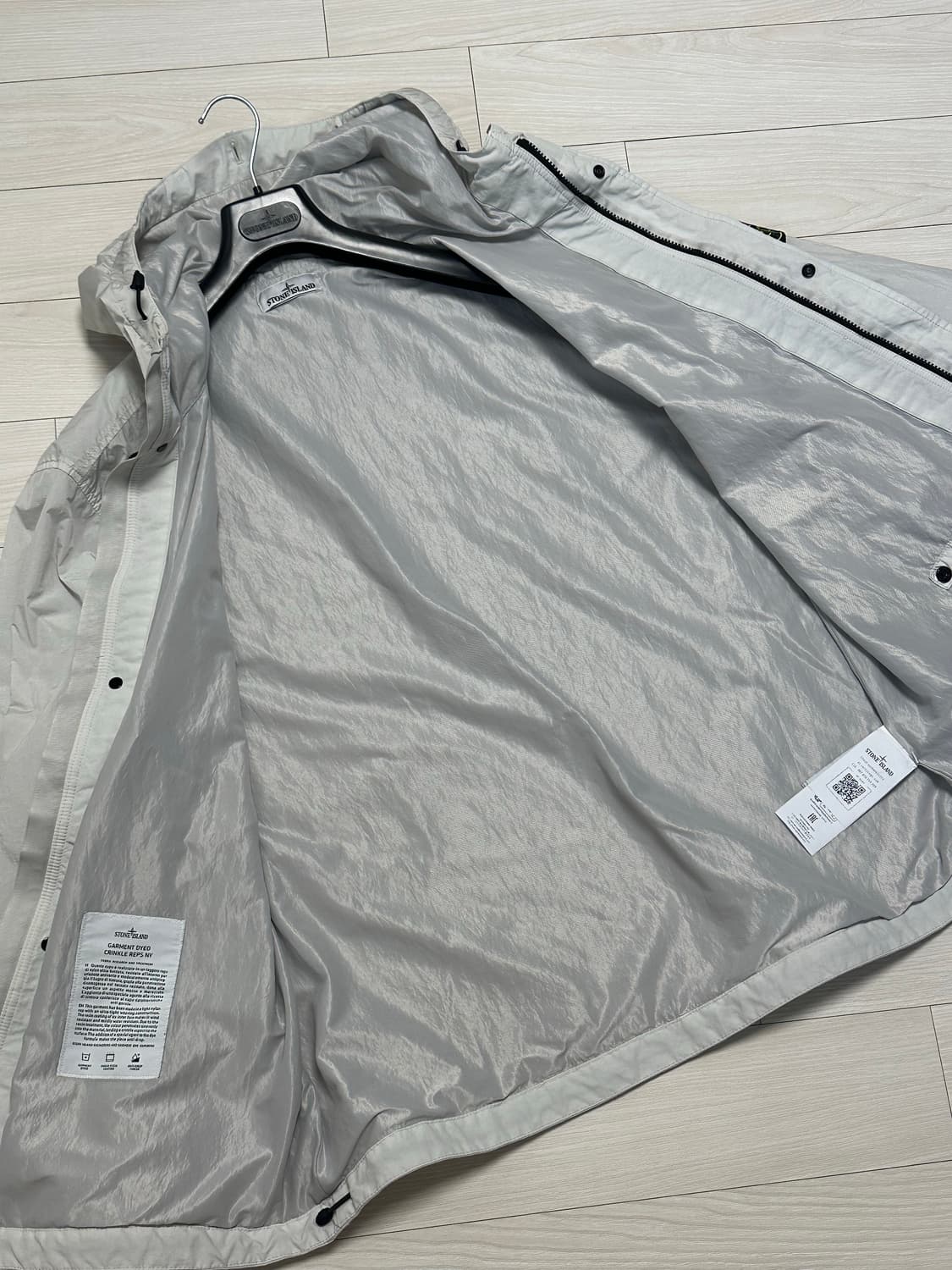 스톤아일랜드 크링클랩스 안티 드롭 자켓 3XL(110) 상품이미지4