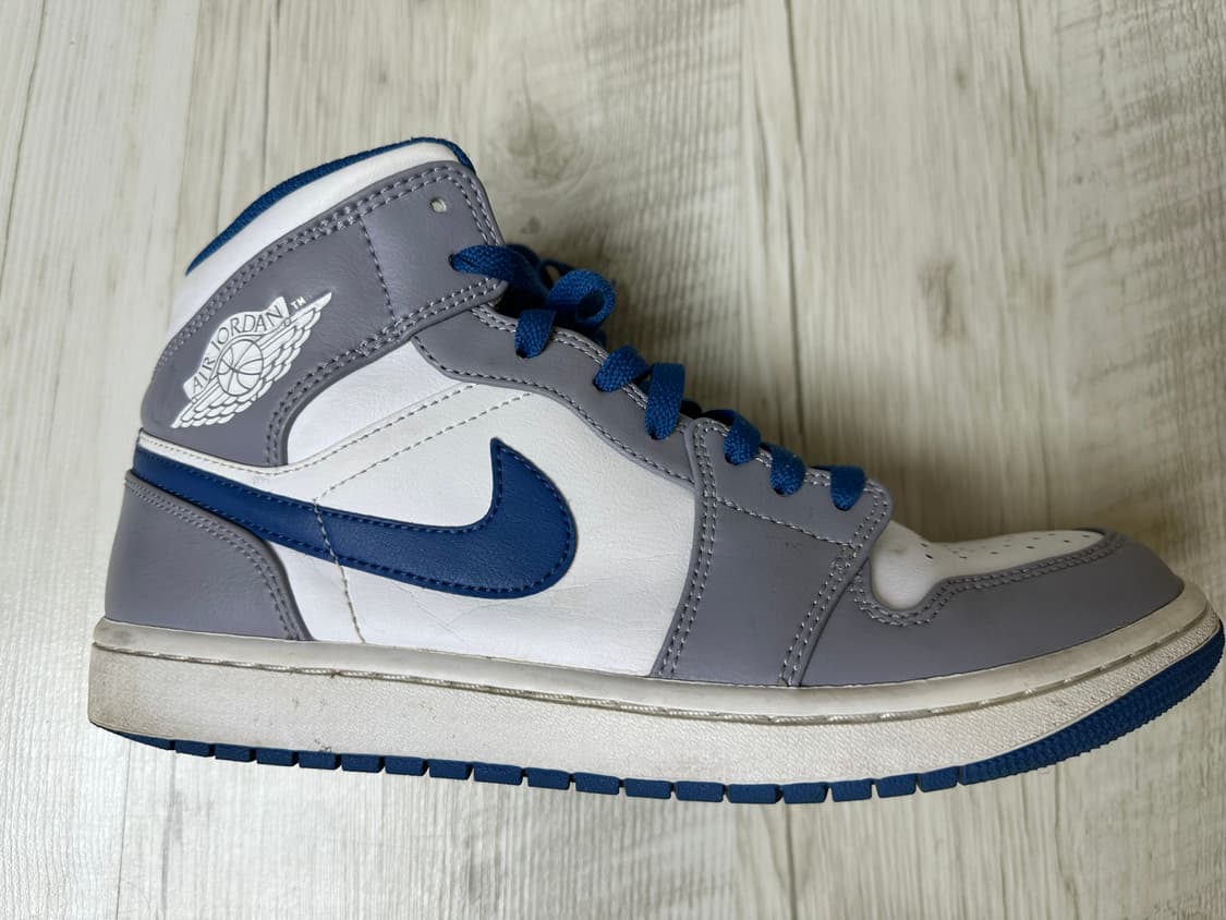 조던 1 미드 시멘트 그레이 트루 블루 상품이미지1