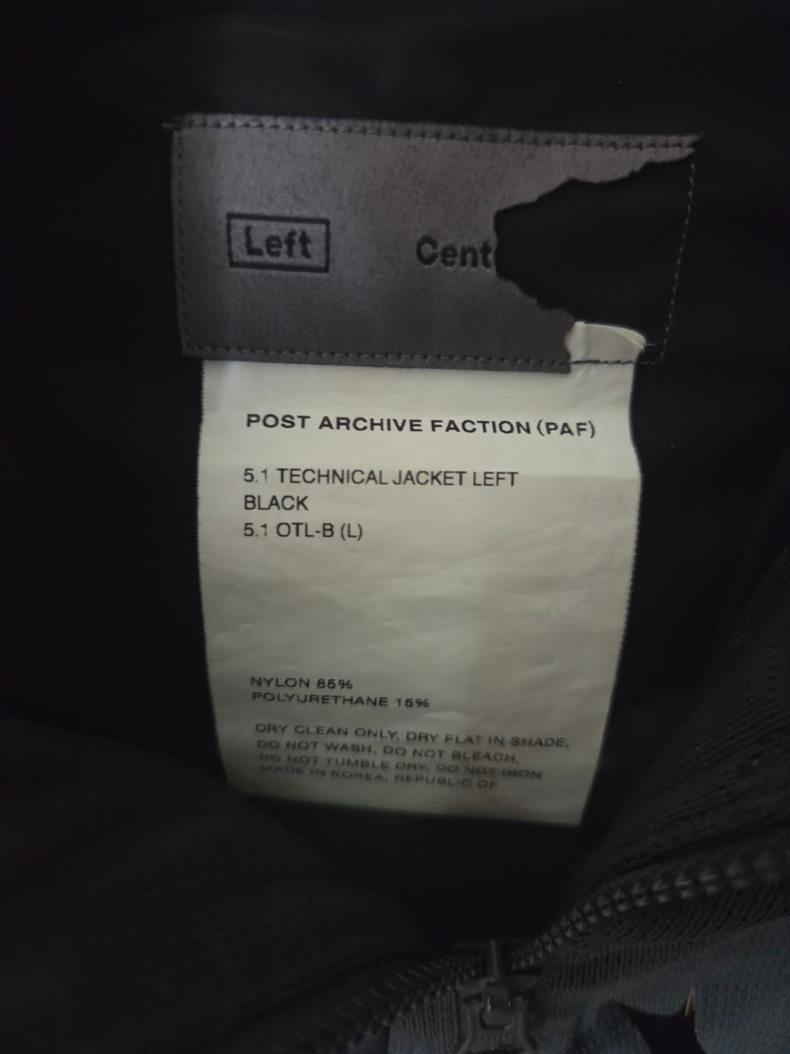 Paf laser destroyed jacket 상품이미지2