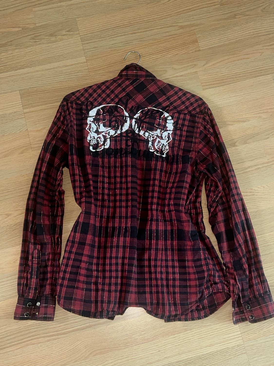 본 더치 펑크 빈티지 체크 셔츠 희귀매물 상품이미지1