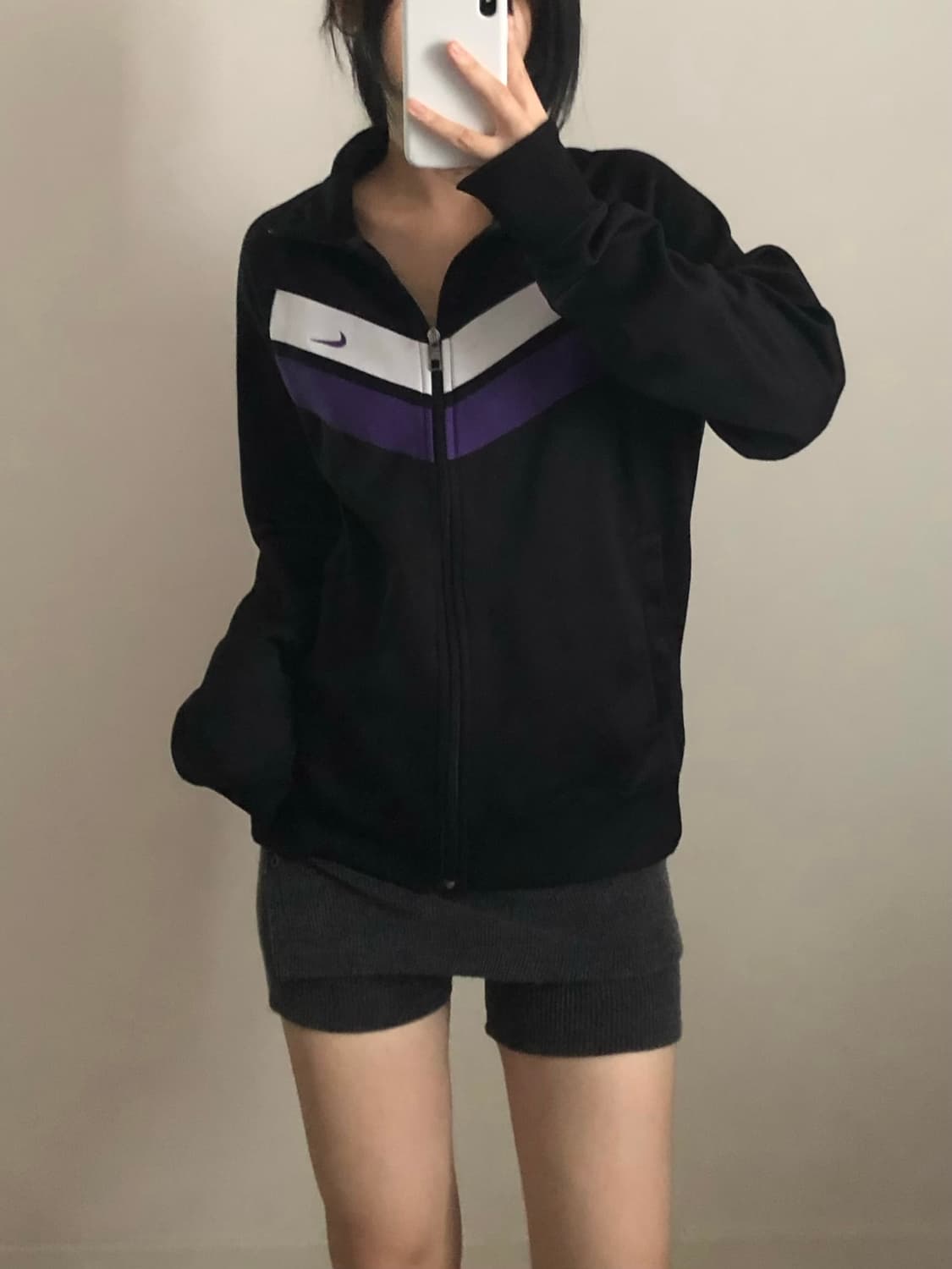 나이키 배색 트랙탑 져지 상품이미지1