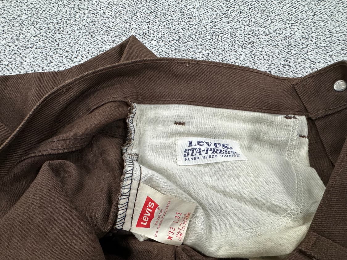 리바이스 517 90s USA 스타프레스 팬츠 상품이미지3