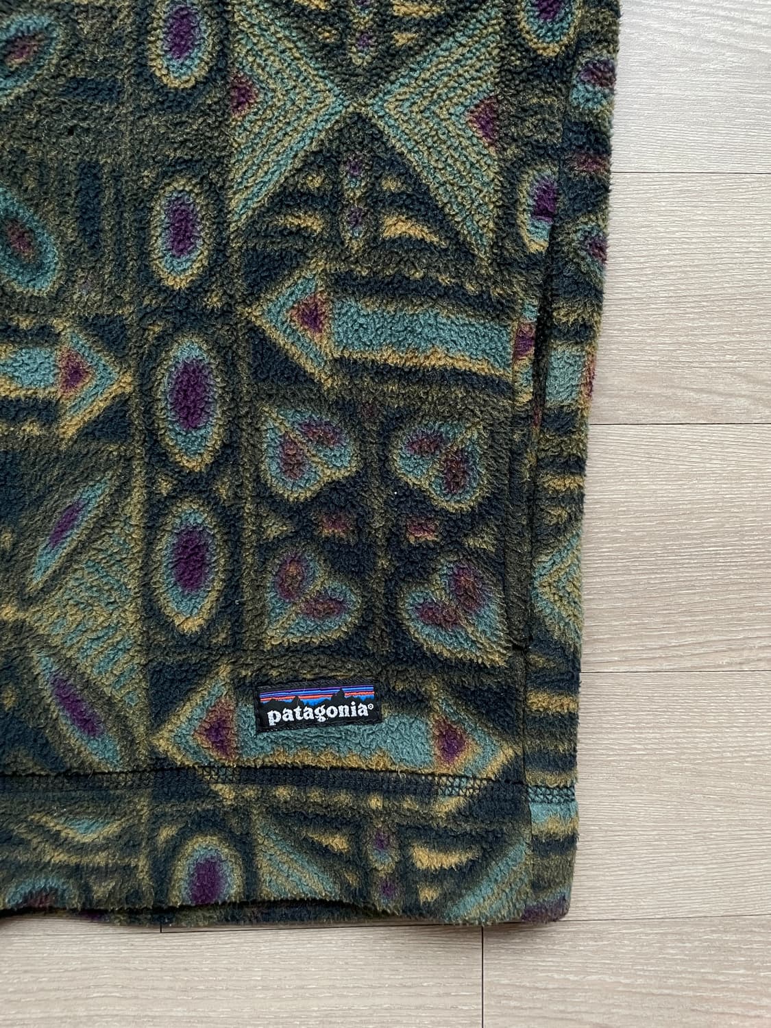 90s 파타고니아 신칠라 아즈텍 토템 스노우리스 눈없산 patagonia 상품이미지6