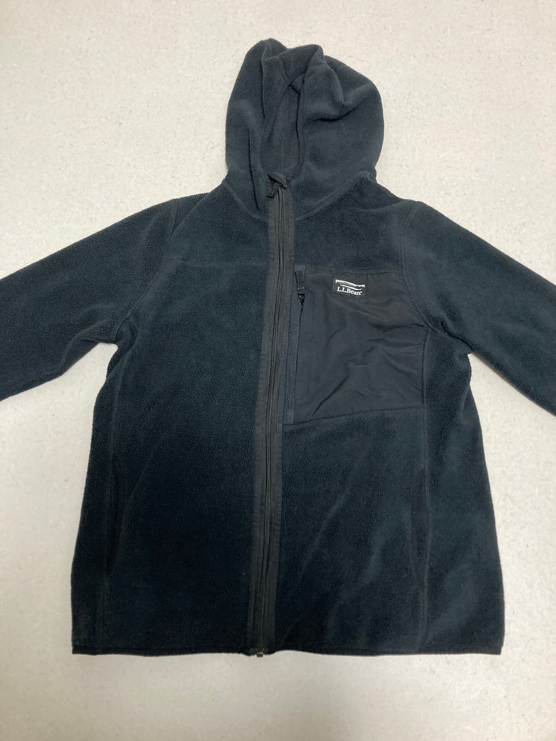 엘엘빈 플리스 후드 집업 L 상품이미지2