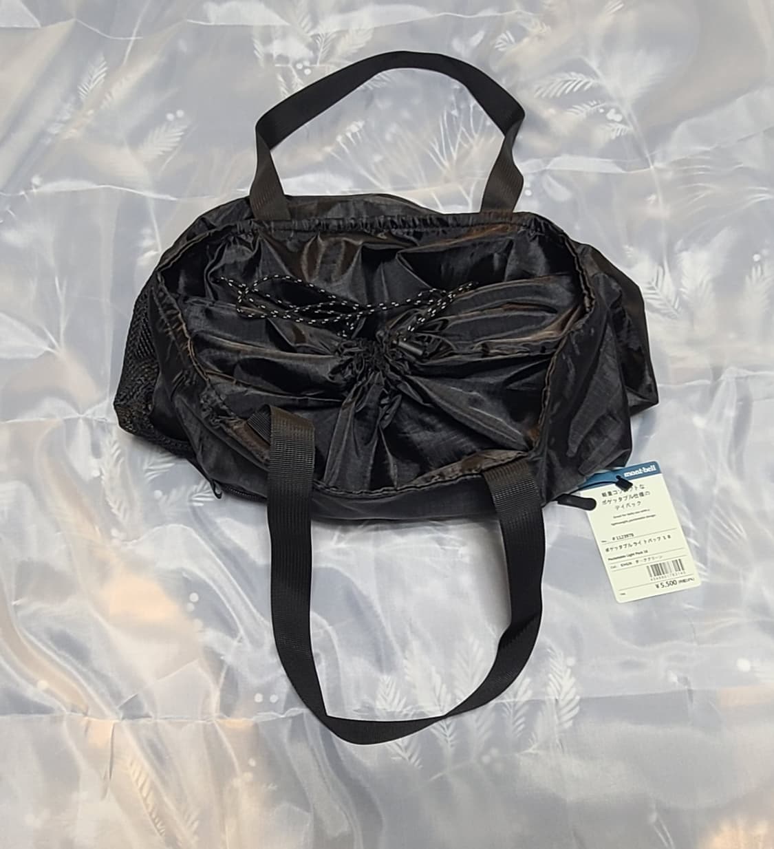 (새제품) 몽벨 mont-bell 초경량 14L 토트백/ 에코백 가방 상품이미지6