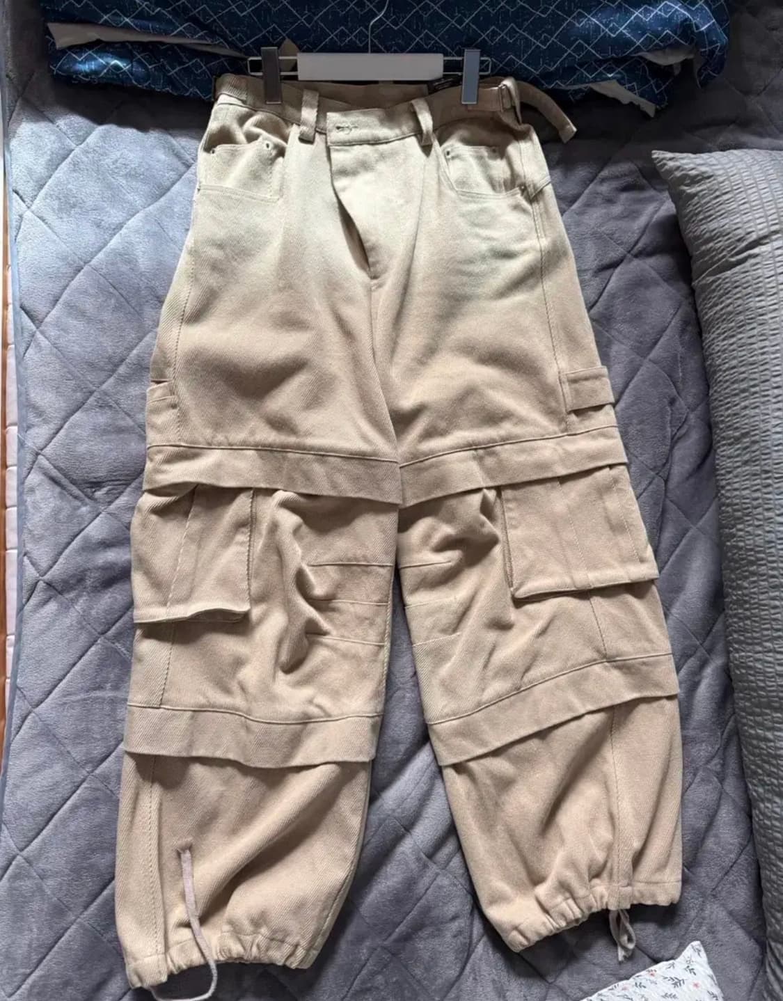 (OS) TITAN BAGGY PANTS BEIGE 카미엔 배기팬츠 베이 상품이미지2
