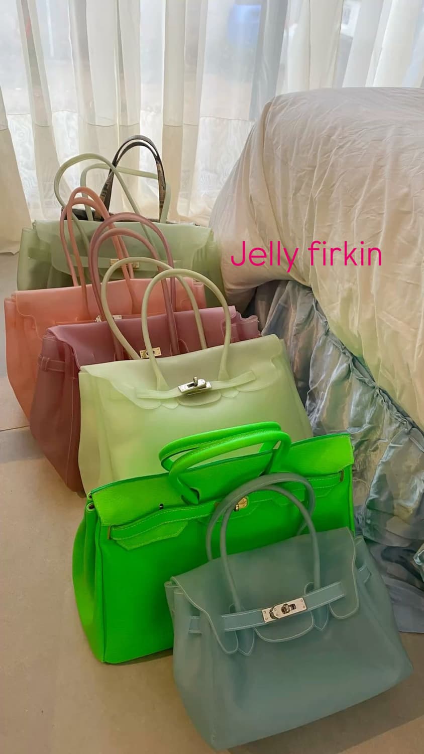 🩵Jelly firkin🩵젤리버킨👛🛍️ (4월 입고 예정!!) 상품이미지1