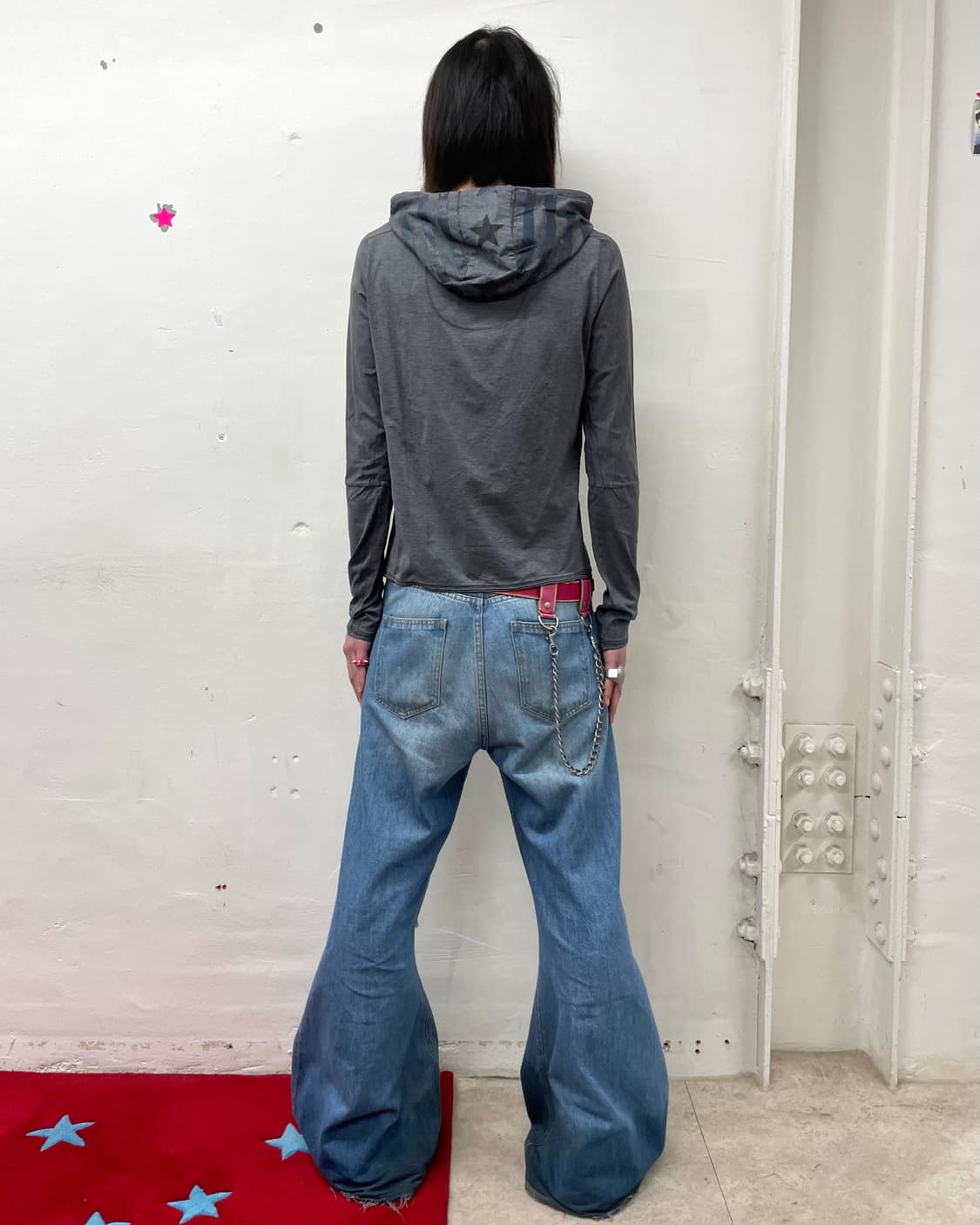 Hoodie Star Grey Hoodie 상품이미지7