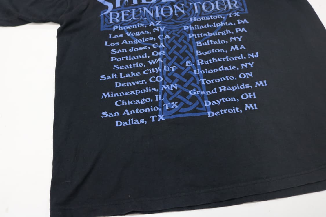 블랙 사바스 리유니언 투어 컷오프 빈티지 반팔티셔츠  상품이미지10