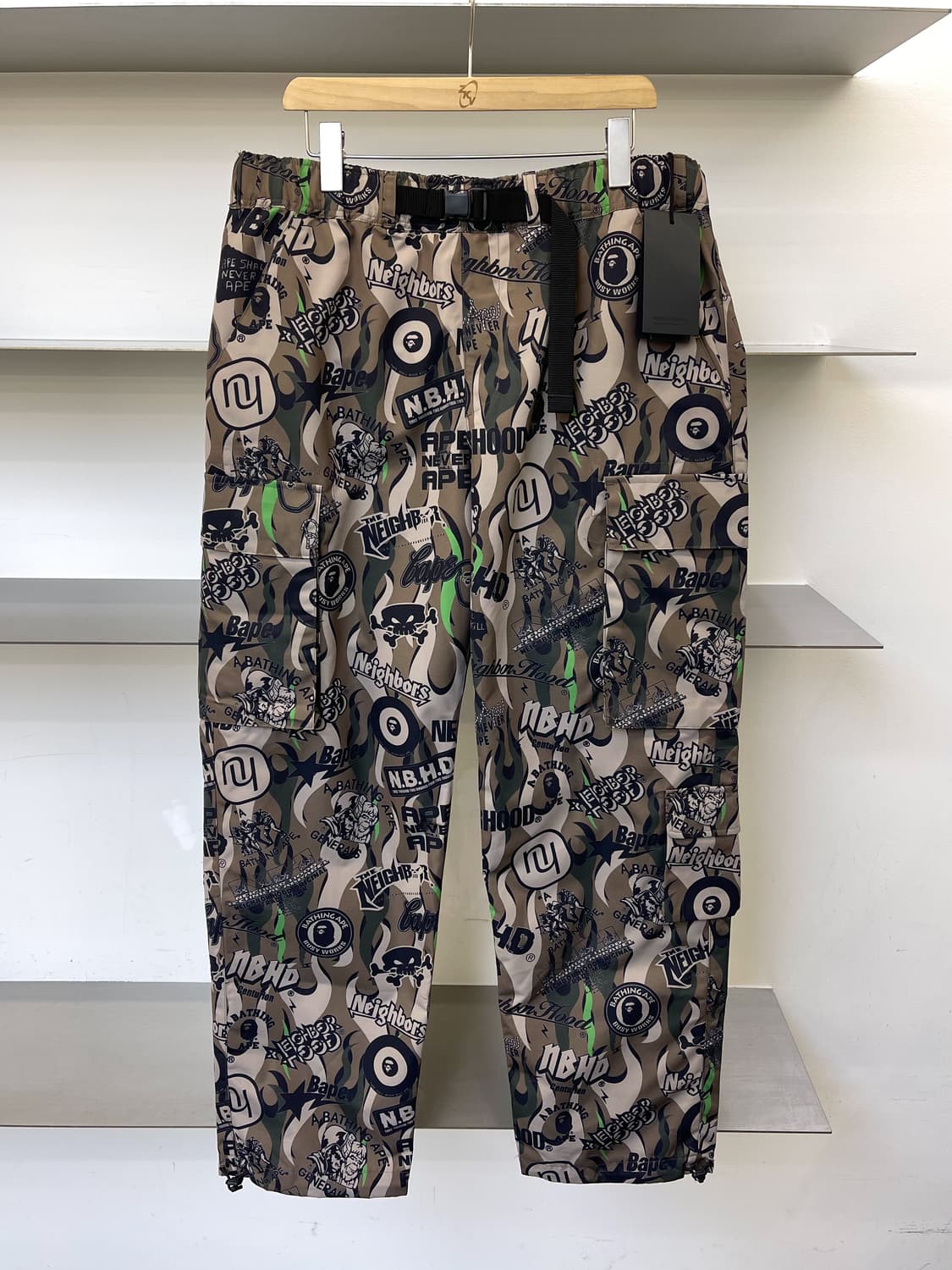 베이프 x 네이버후드 23ss 스노우보드 셋업 상품이미지5