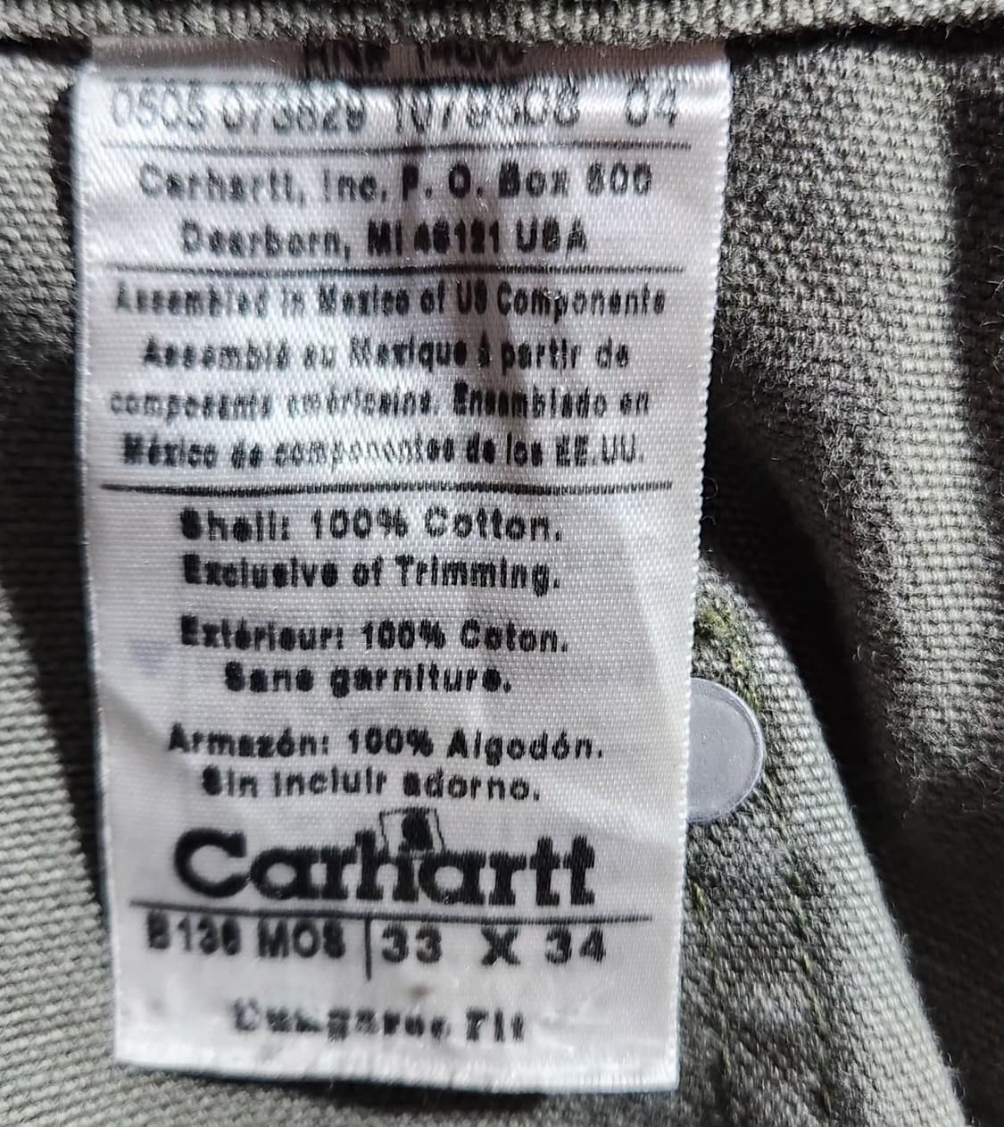 Carhartt 칼하트 32인치 더블니 워크팬츠 바지 상품이미지3