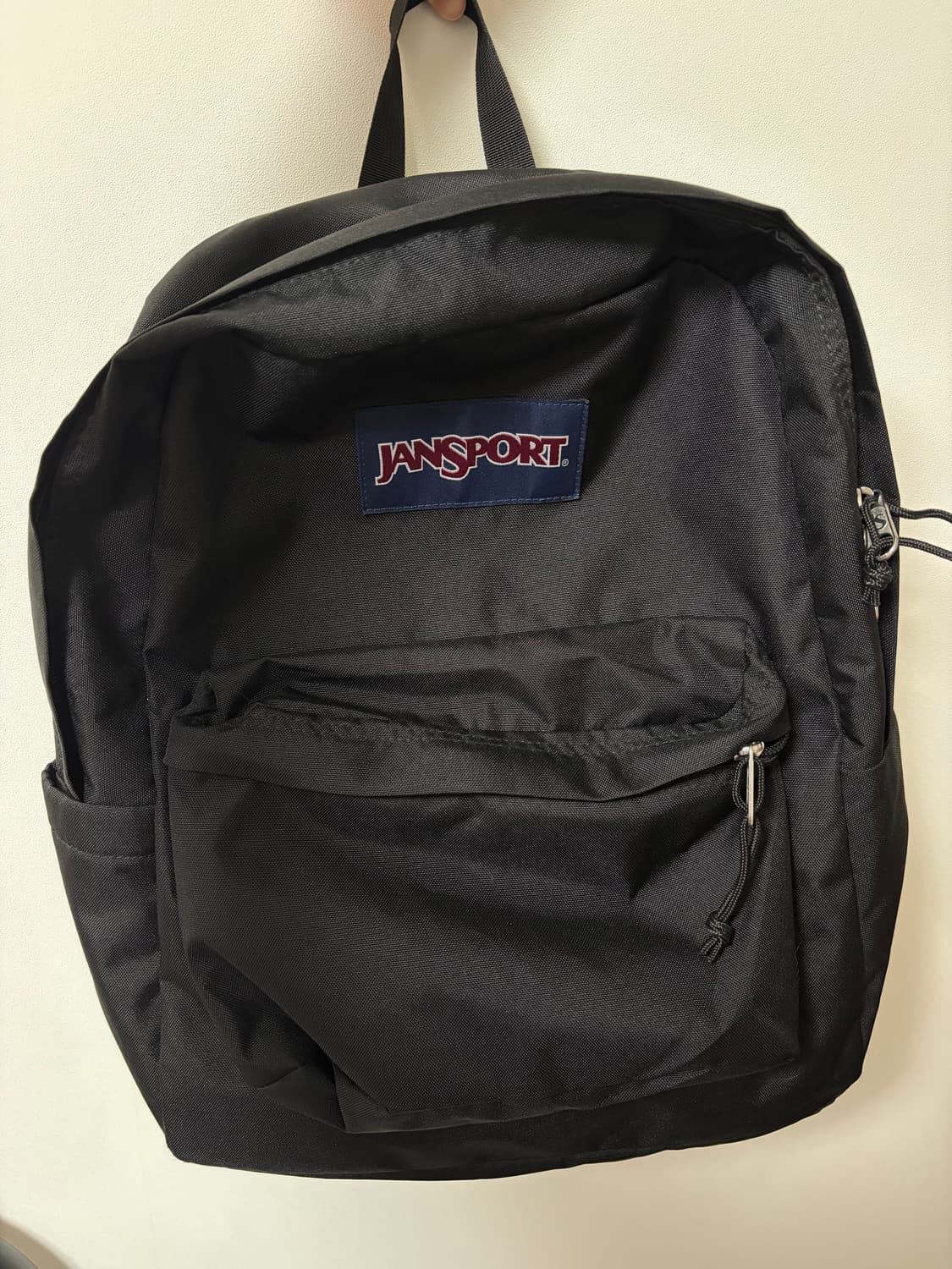 잔스포츠 기본 백팩 블랙 상품이미지1