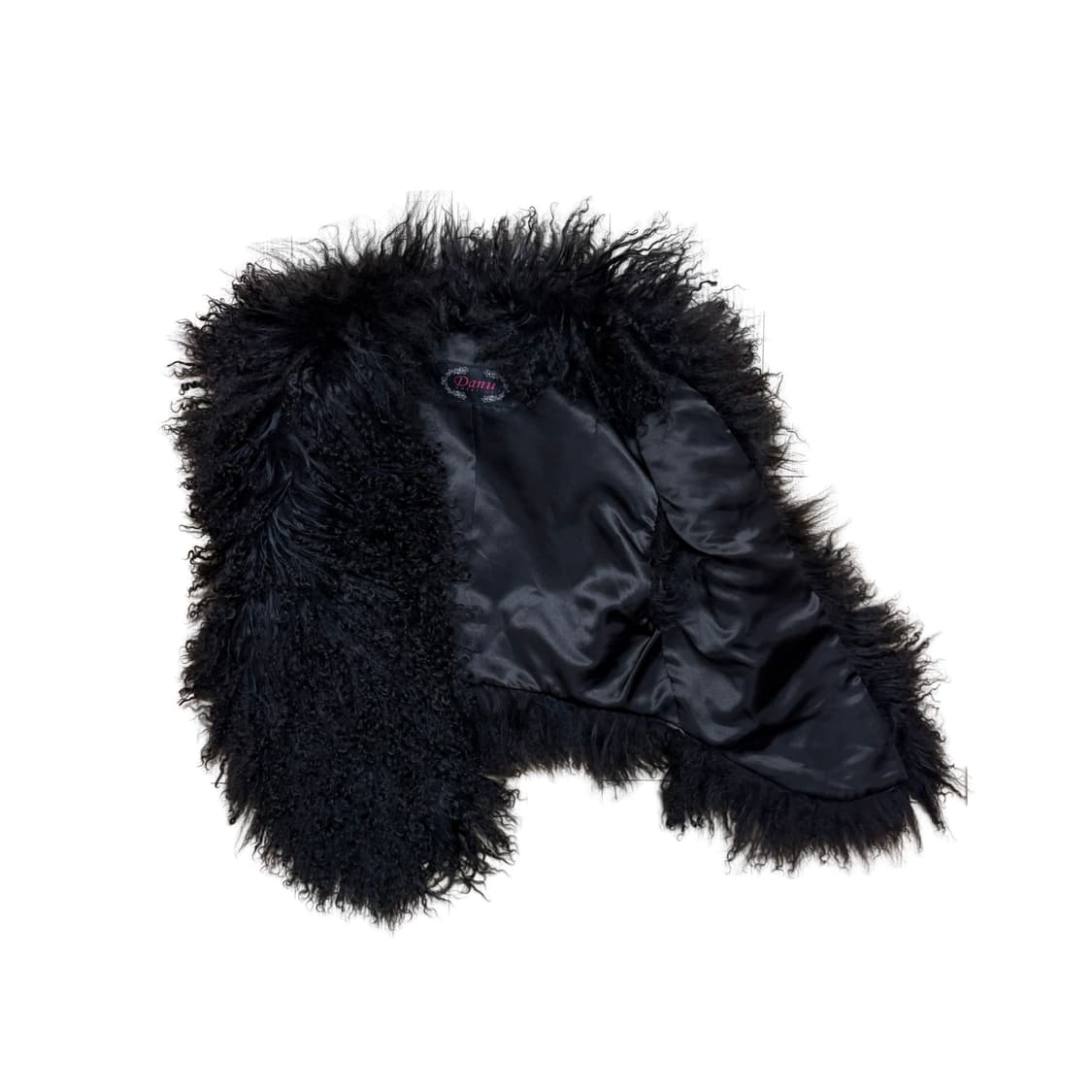 Japanese Vintage 락 시크 펑크 양털 조끼 상품이미지2