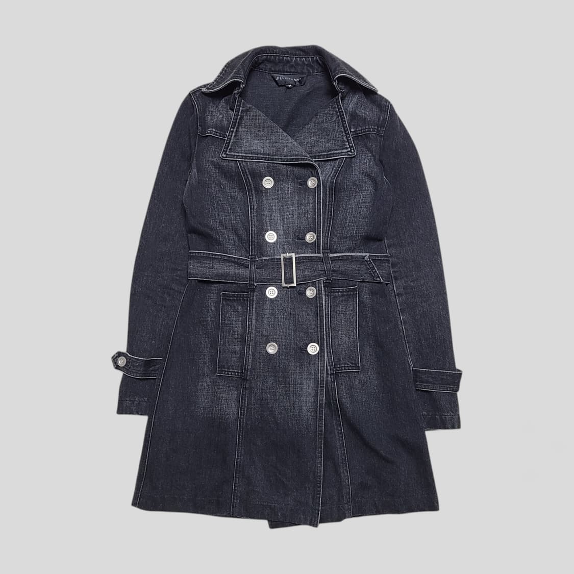 질스튜어트 데님 더블 코트 상품이미지1