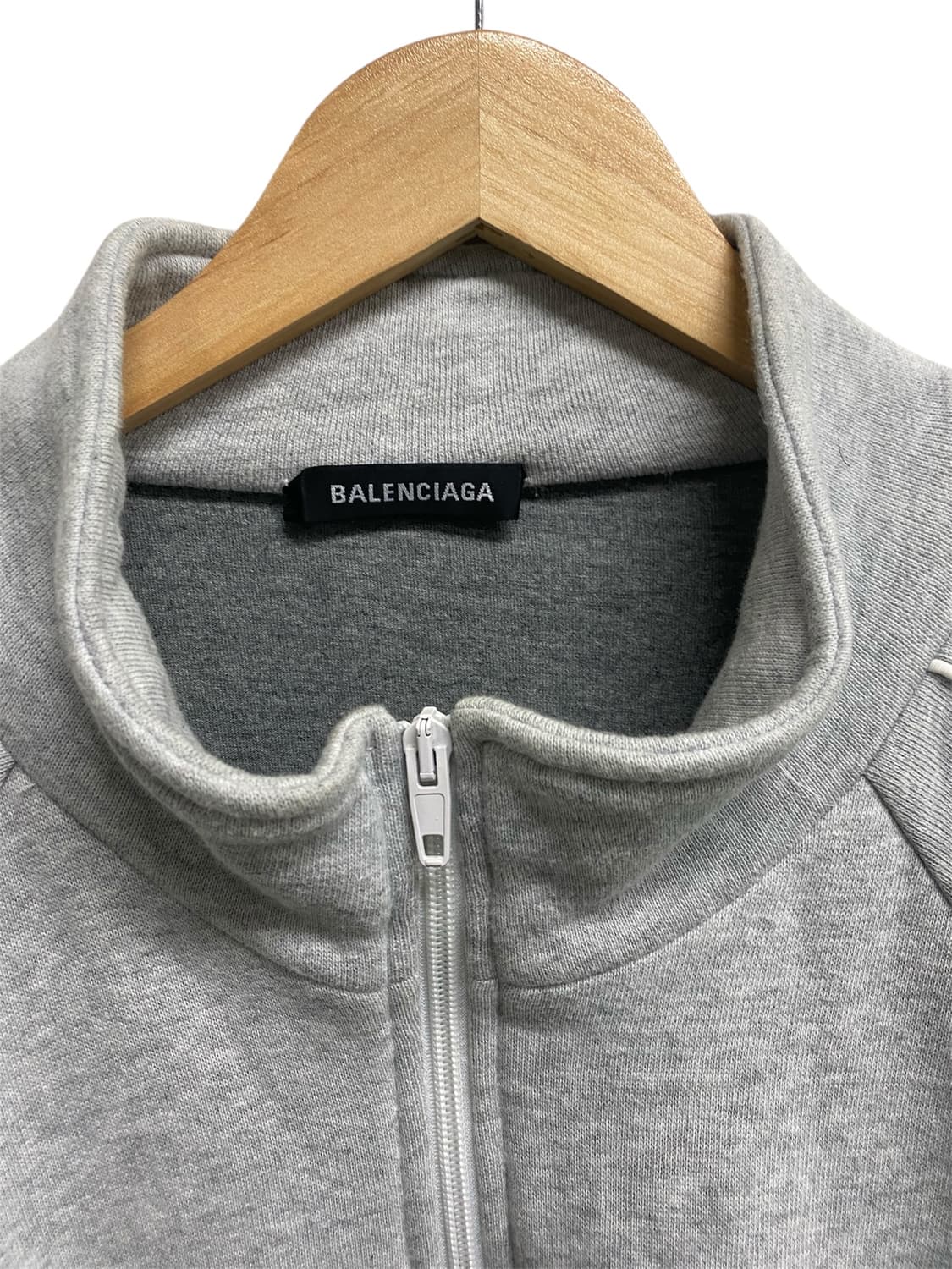 발렌시아가 레인보우 플래그 오버핏 아노락 기모 스웻셔츠L 상품이미지5