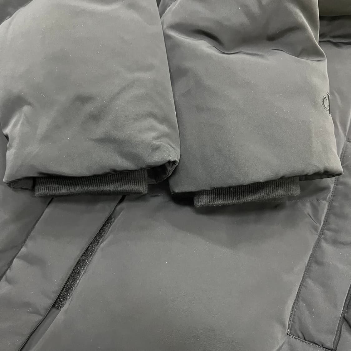 [M] 캘빈클라인 여성 후드퍼 덕다운 롱패딩 벤치 파카 4126 상품이미지5