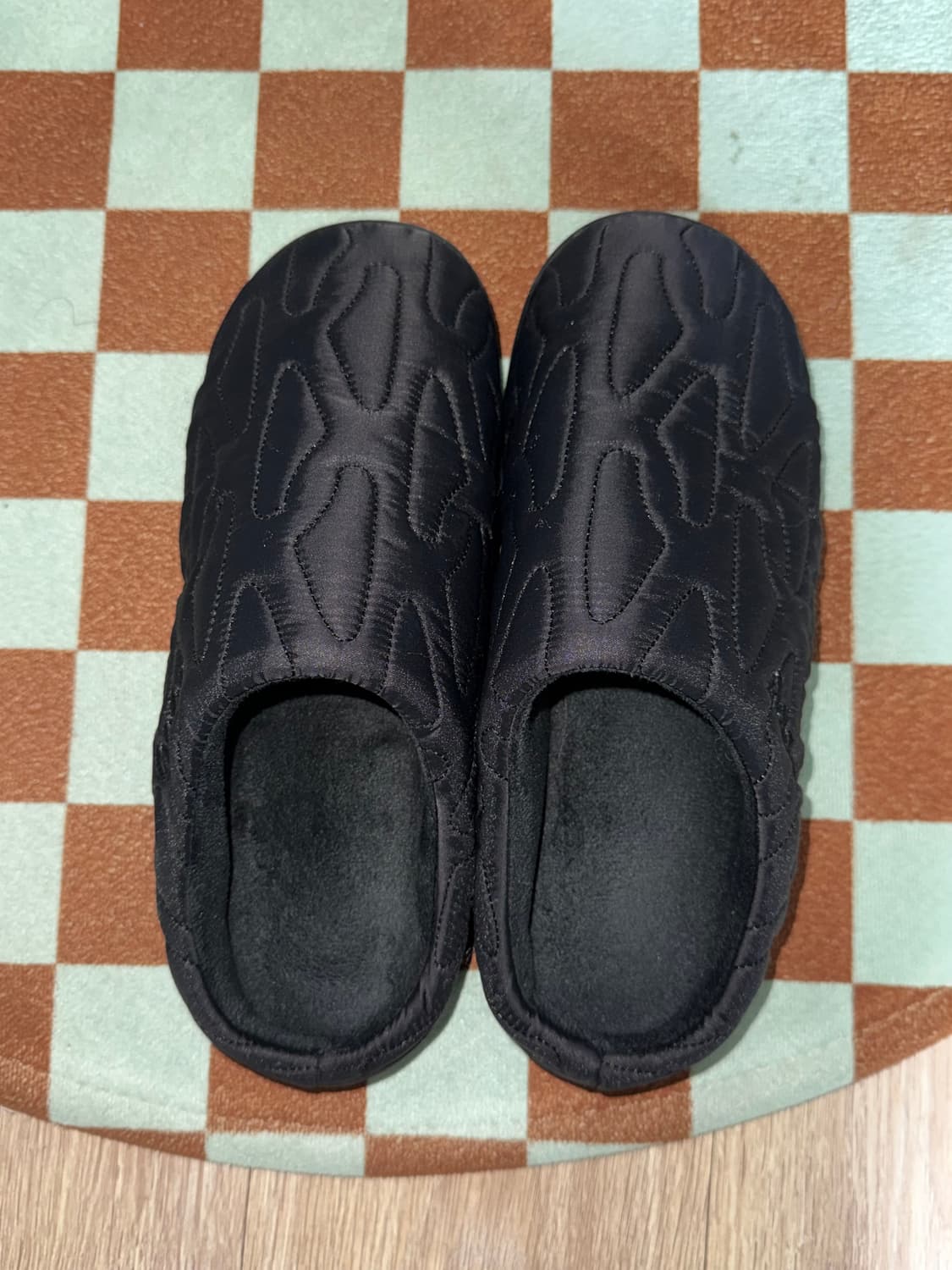 Subu 패딩 슬리퍼 블랙 0사이즈 상품이미지1