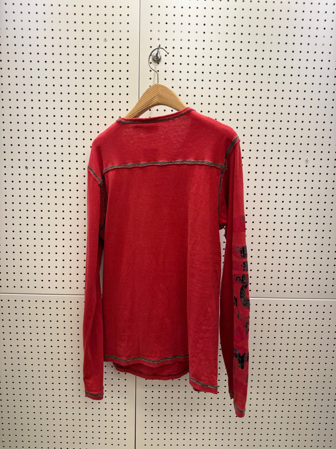 디젤 그래픽 워싱 긴팔 티셔츠 U1127 상품이미지3