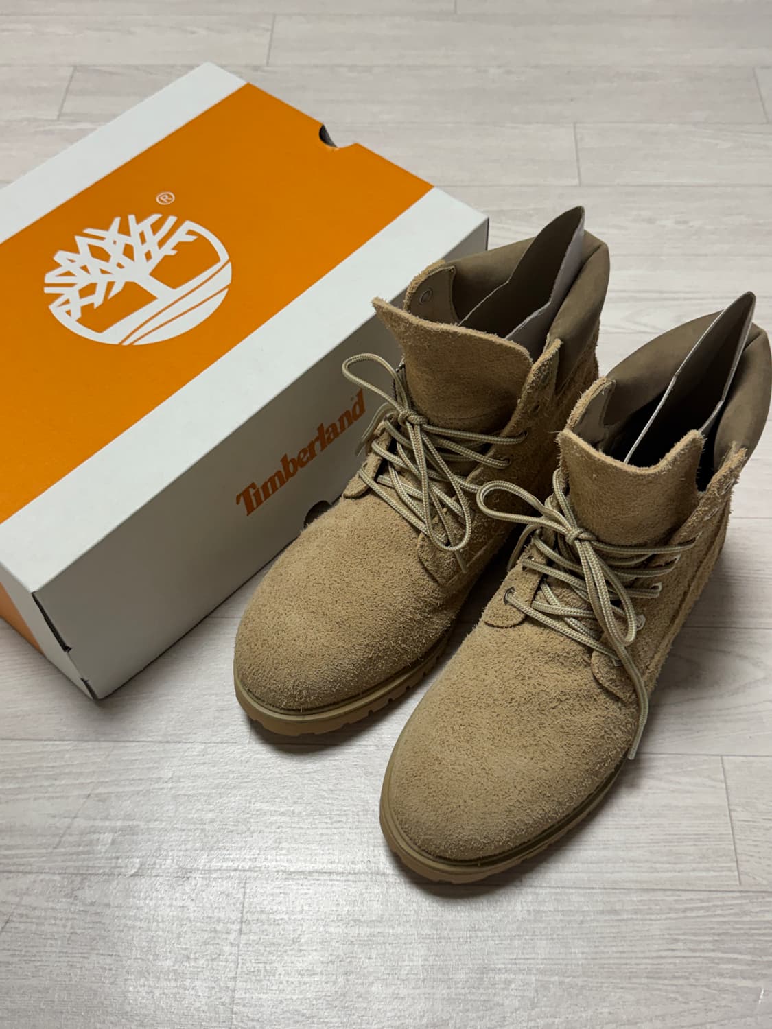 팀버랜드 25 6인치 워터프루프 워커부츠 베이지 270 상품이미지1