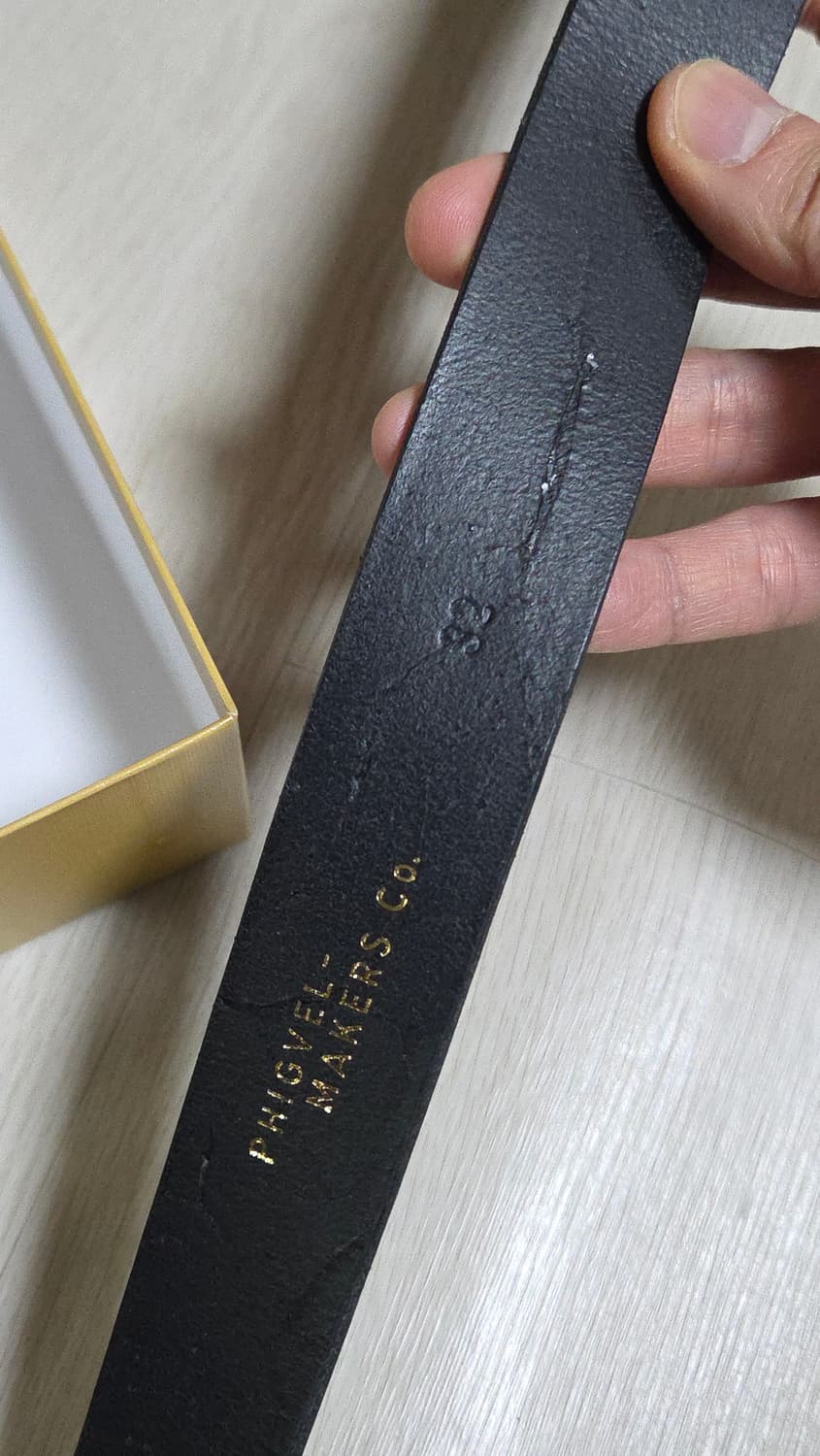 피그벨 히콕 벨트 블랙 상품이미지5