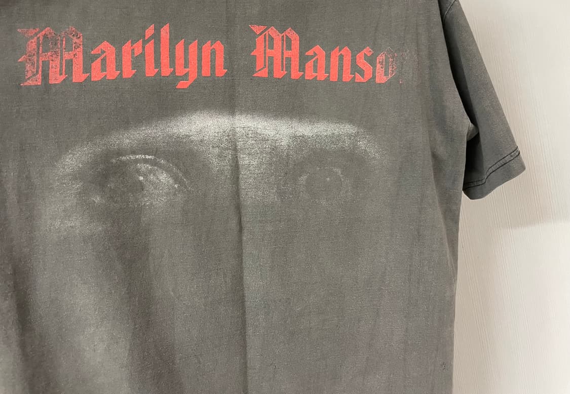 마릴린맨슨 90s 밴드티 상품이미지4