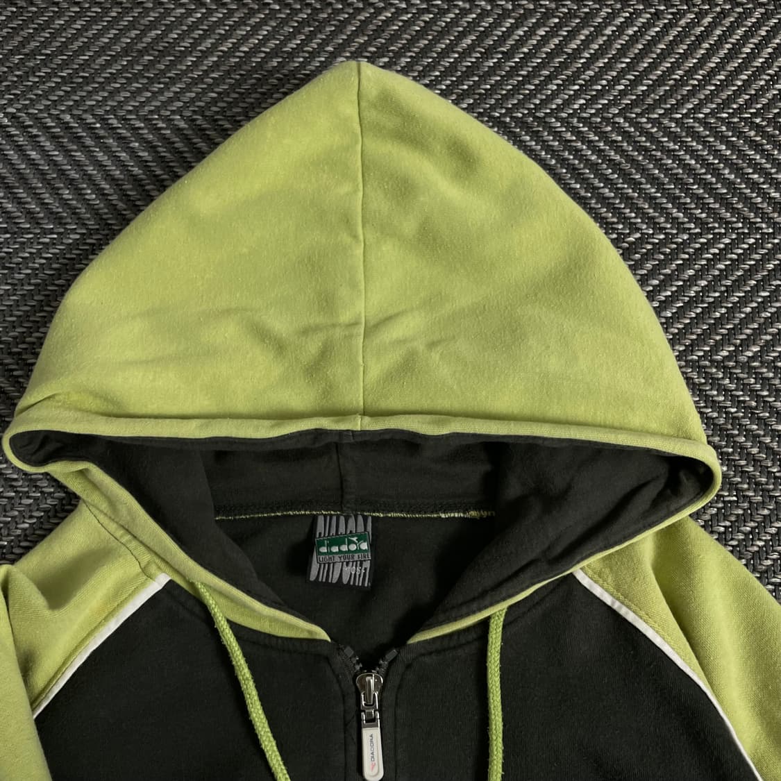 00s 디아도라 올드스쿨 박시핏 후드 집업y 3005 상품이미지6