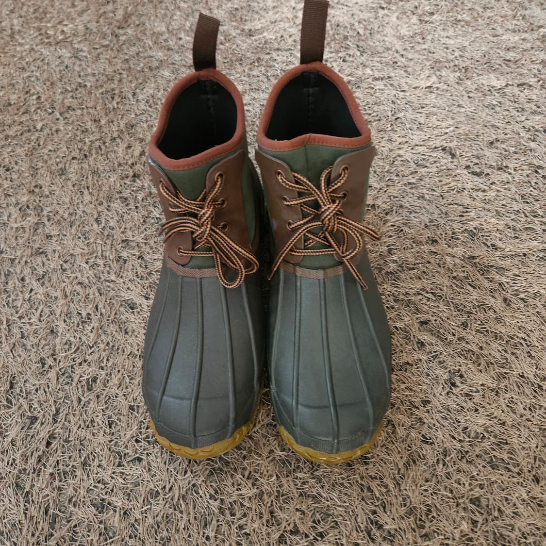 대너(Danner) in USA 카키 브라운 배색 부츠 us8 size 상품이미지2