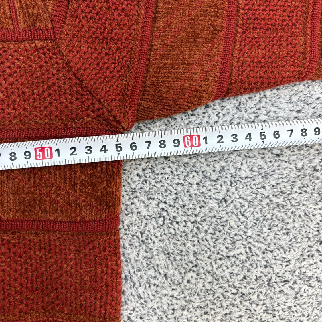 실측 빈티지 텍스쳐 울 니트 스웨터 0303J 상품이미지6