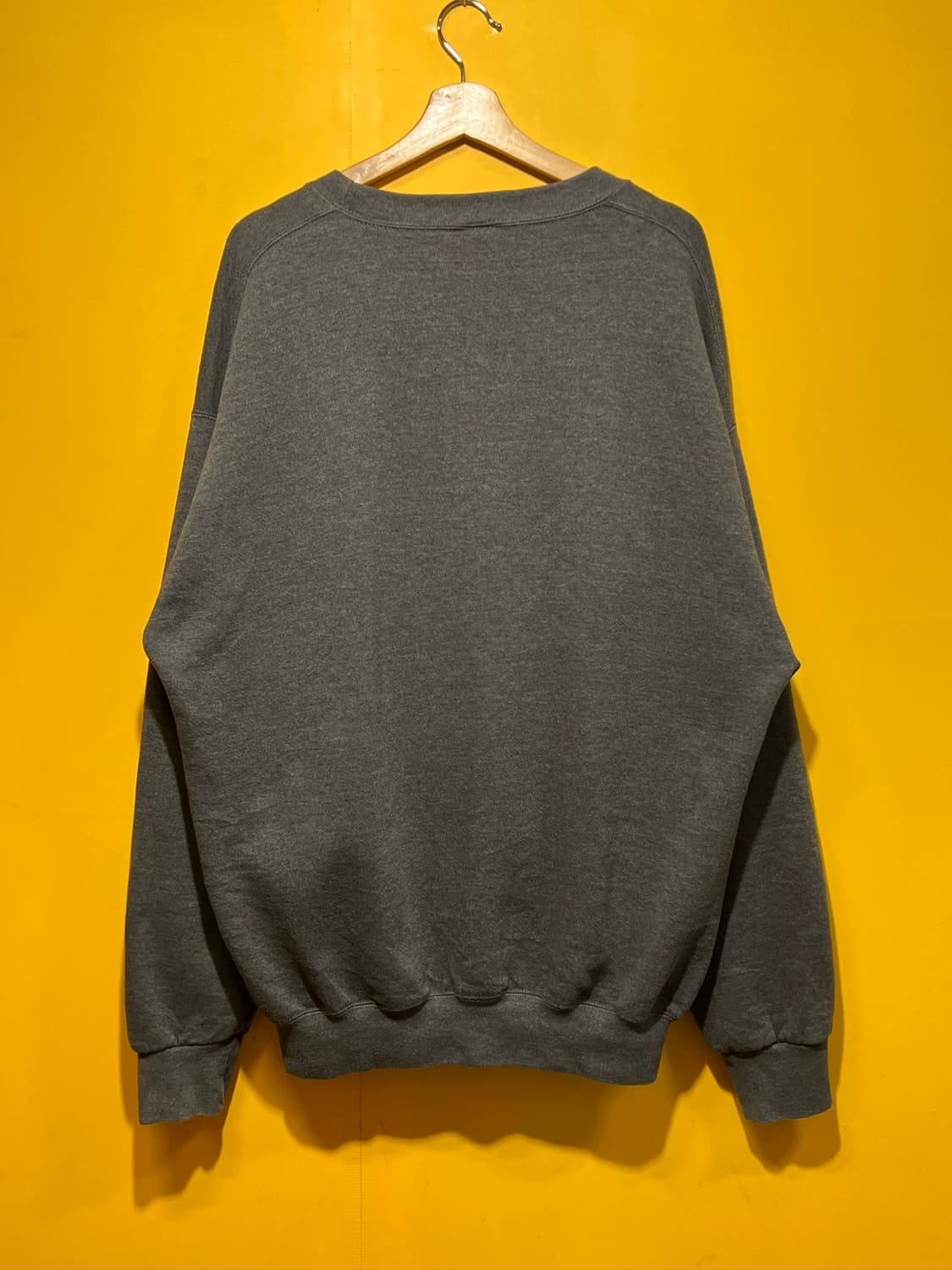 90's [XL] 러셀 애슬레틱 베이직 그레이 맨투맨 기모 스웨트셔츠 상품이미지10