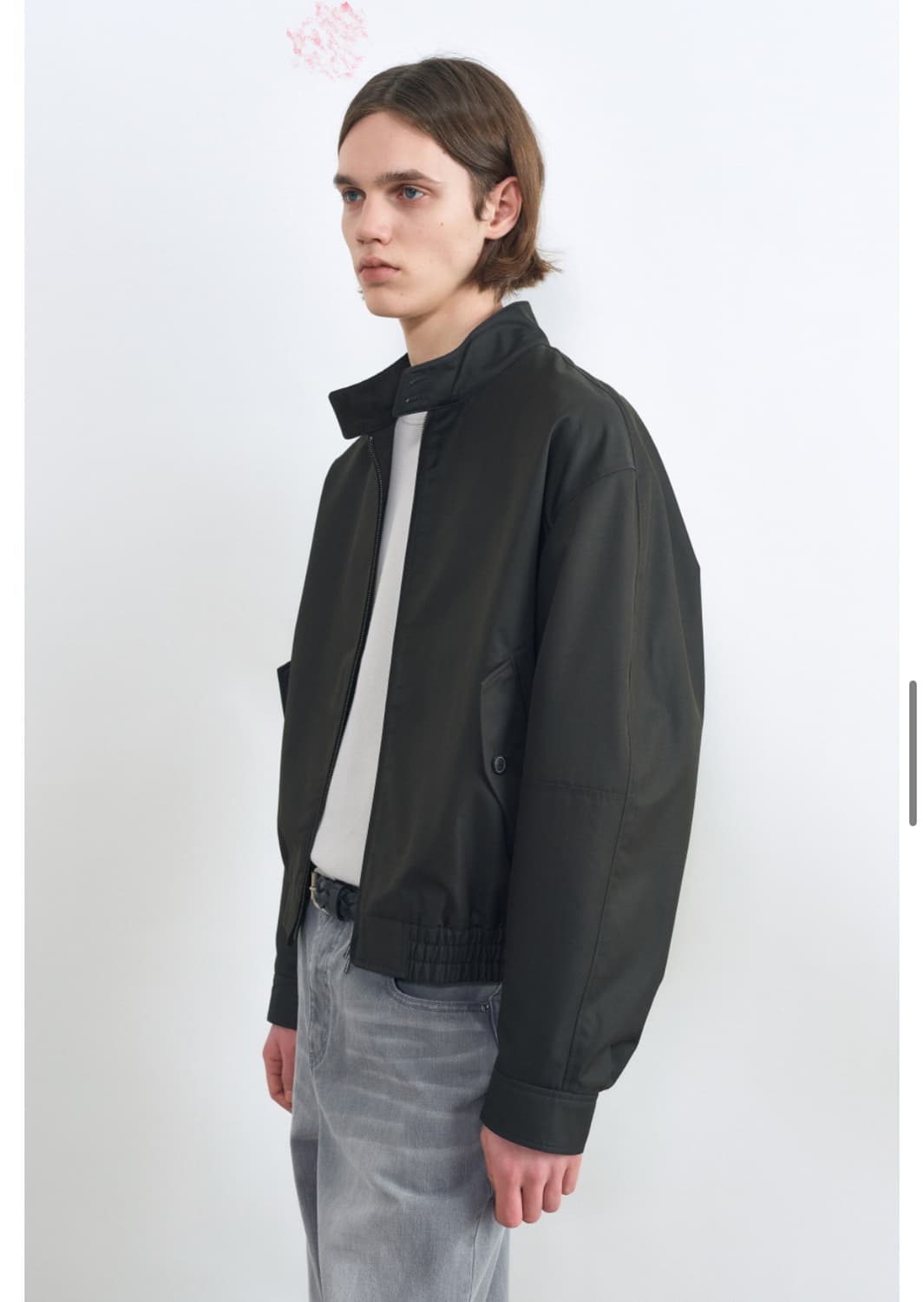 [M] INSILENCE 인사일런스 재팬 패브릭 투웨이 해링턴 자켓 상품이미지1