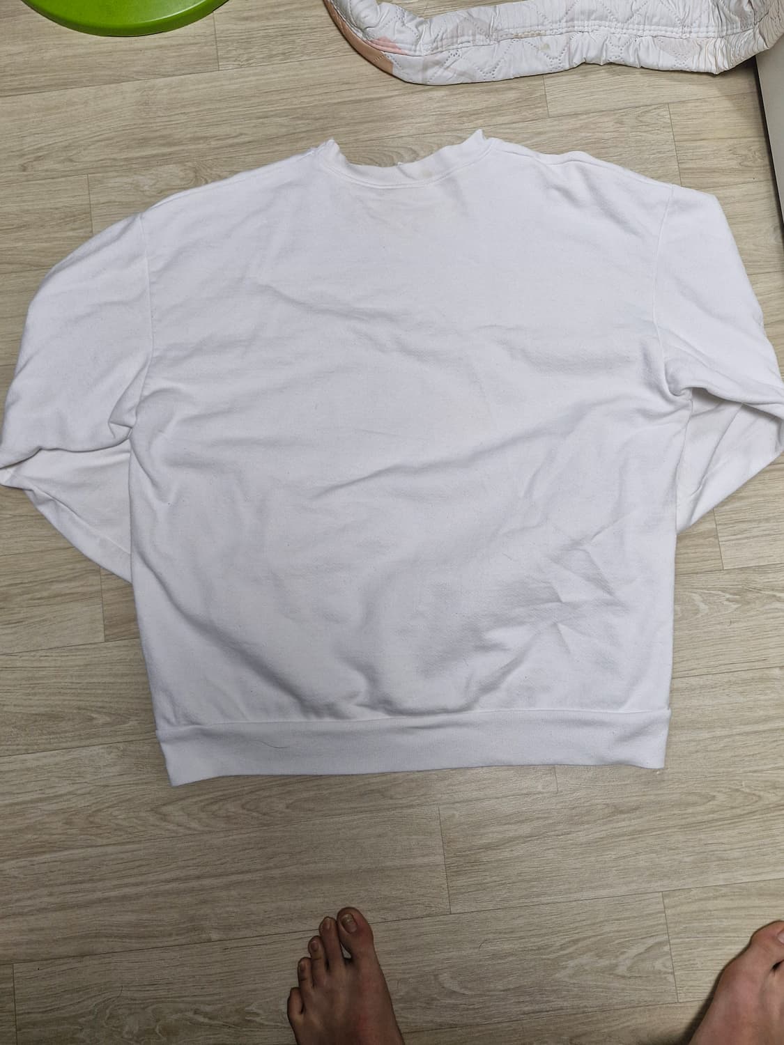 Los angeles apparel laa 스웨트 셔츠 m 화이트 상품이미지2