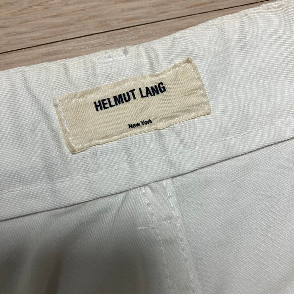 [Helmut Lang] 00s 헬무트랭 화이트 팬츠 상품이미지5