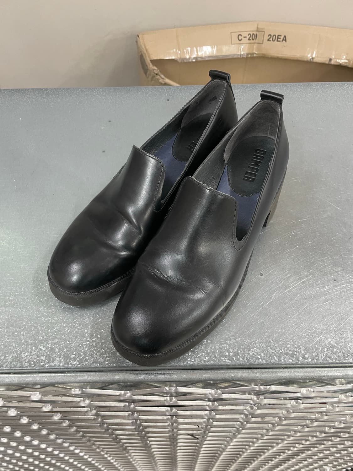 캠퍼 블랙 포멀 슈즈 38 상품이미지2