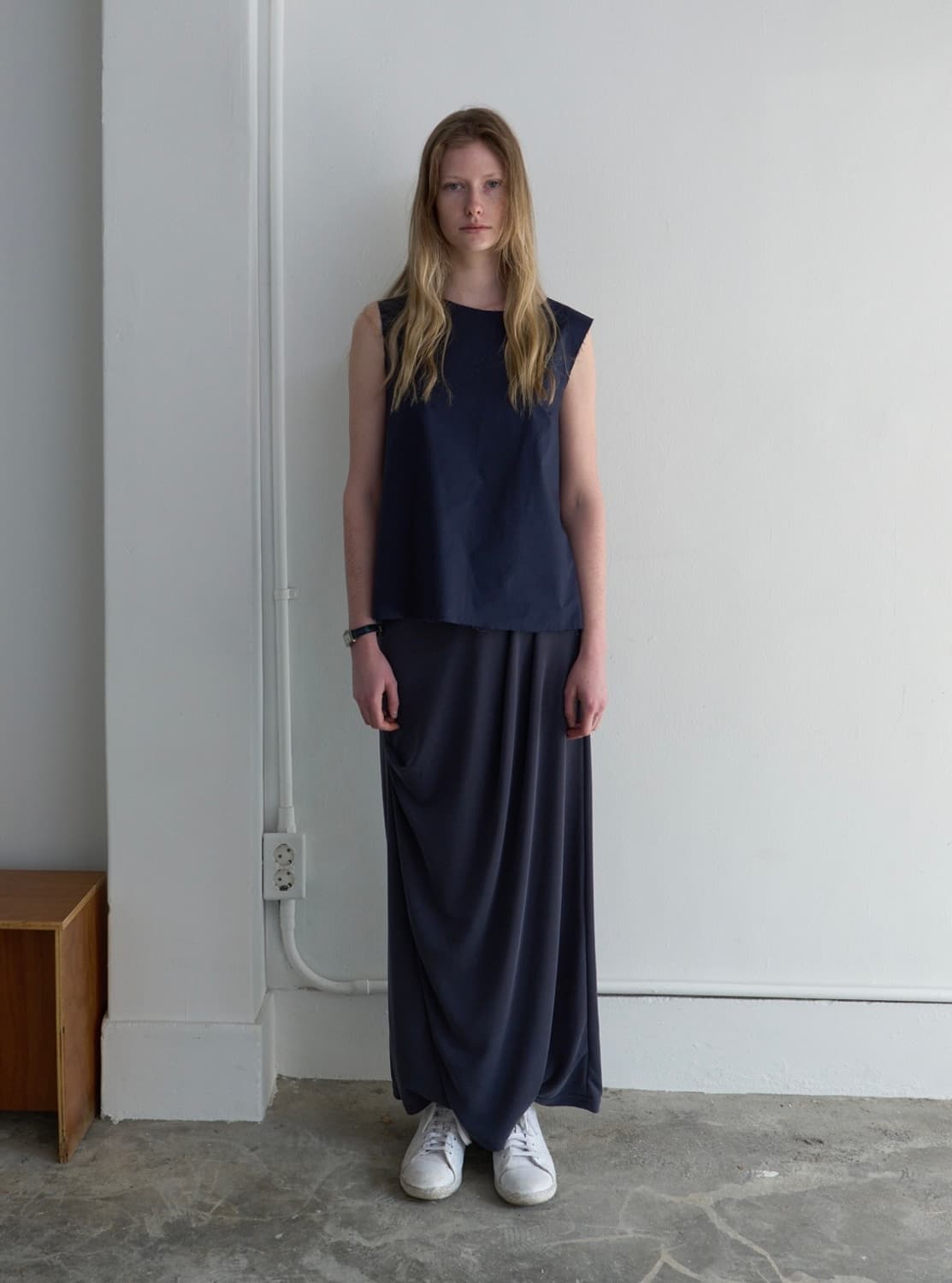 파이카 Drape maxi skirt 상품이미지1