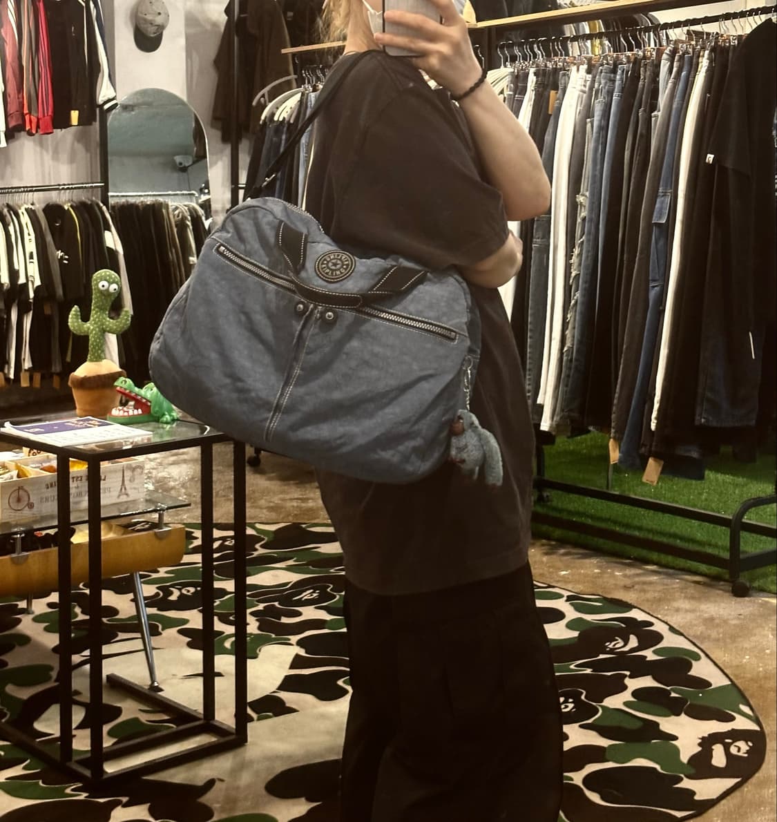 Kipling 캐리어 결합 트래블백 상품이미지5