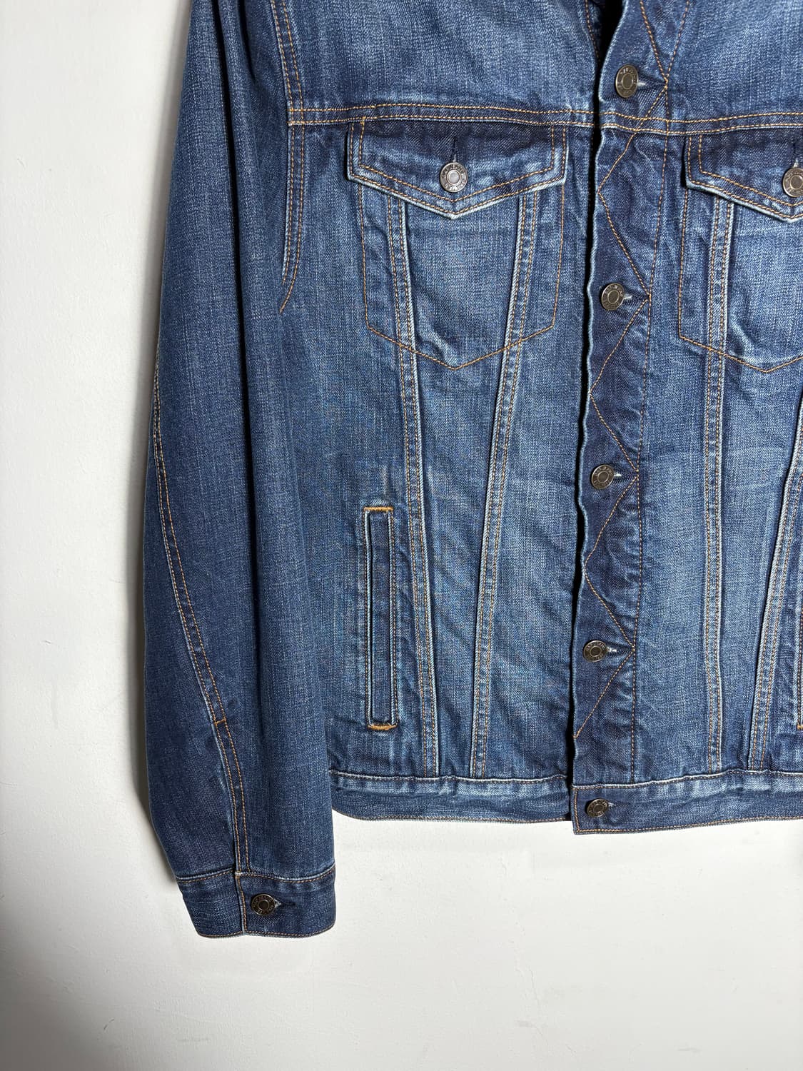 갭 시어링 카라 데님 자켓 상품이미지4