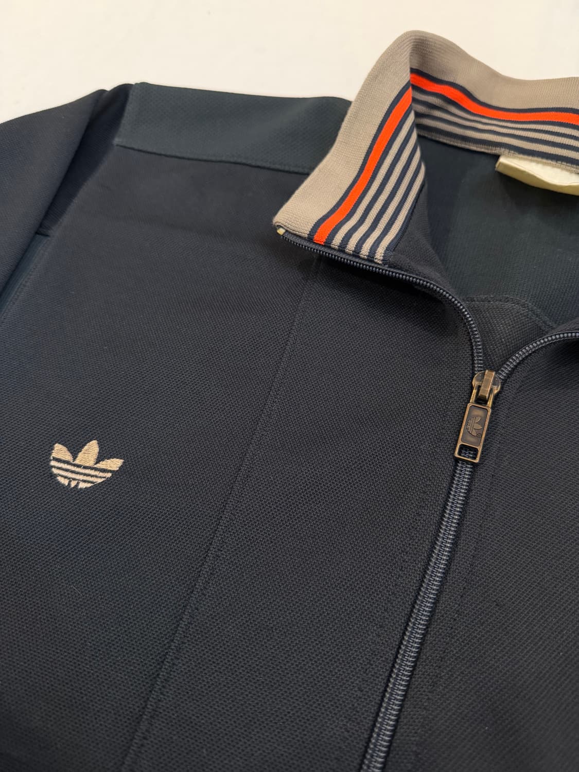 80s 아디다스 대대장 멀티컬러 져지 챠콜 그레이 상품이미지3