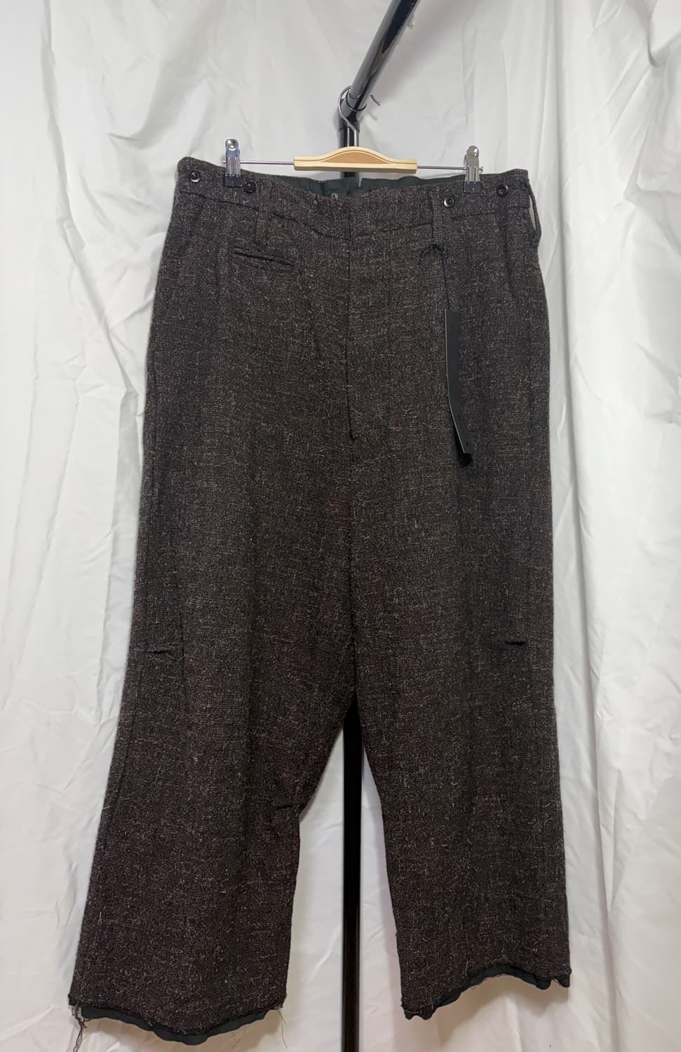 클라시카 컷 오프 볼드 스트레이트 트라우저 상품이미지2