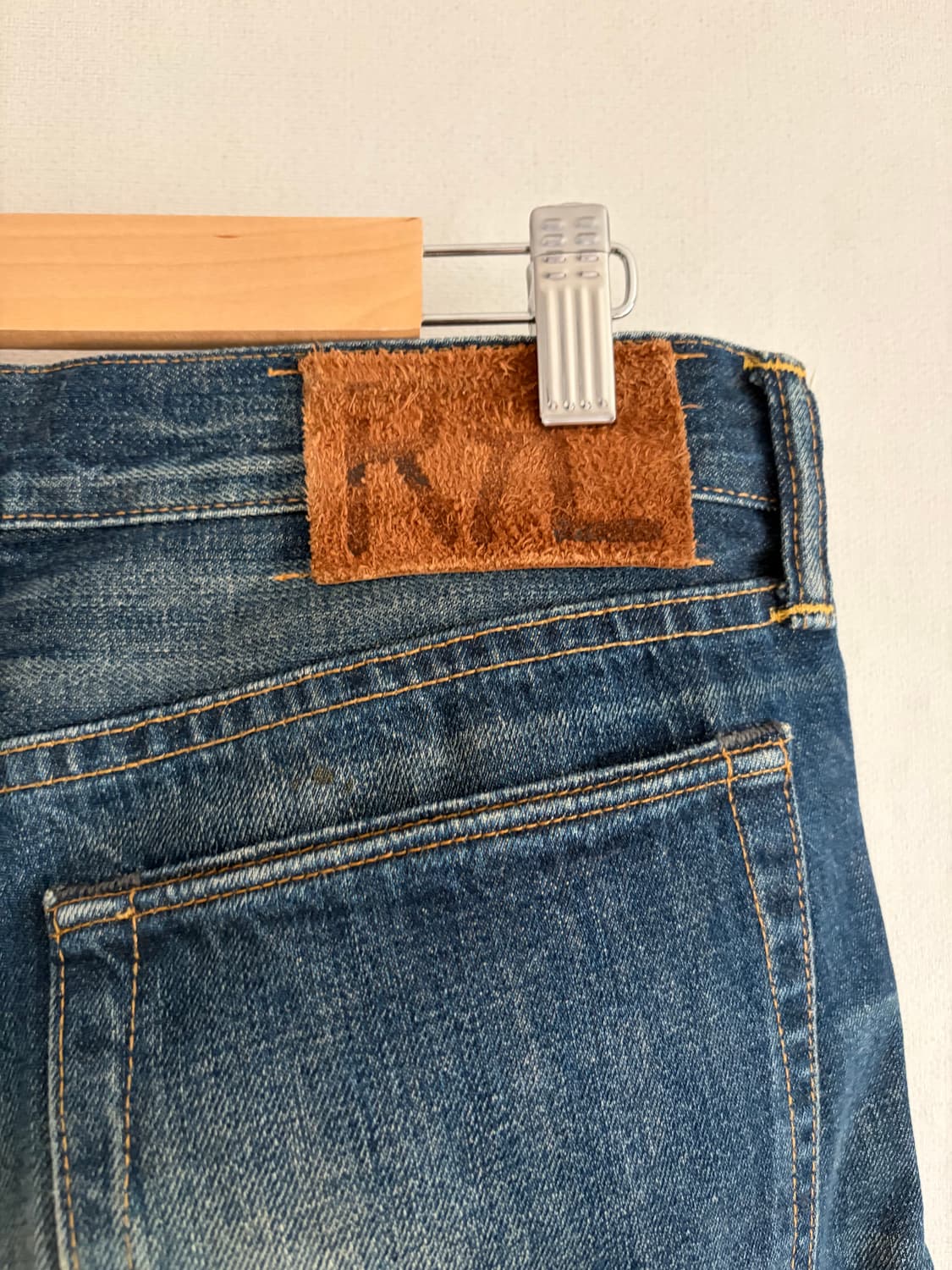 RRL Slim Narrow Seldvedge Denim  상품이미지7