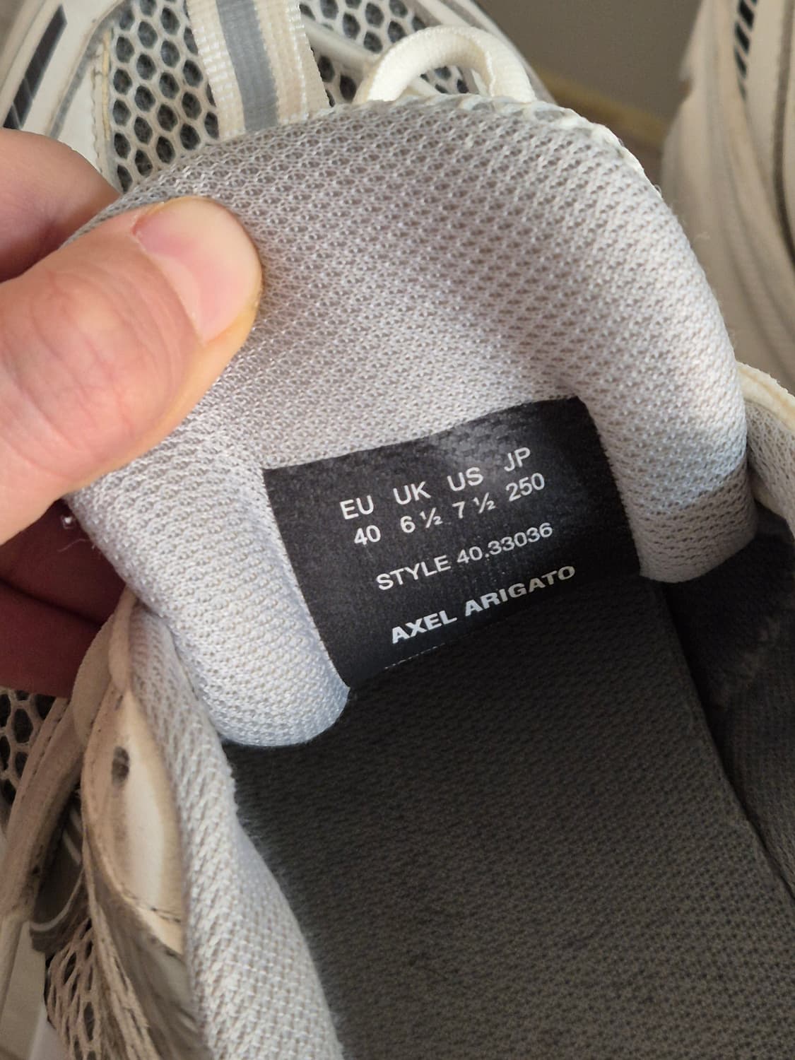 악셀아리가토 93036 마라톤 러너 스니커즈 40사이즈 상품이미지3