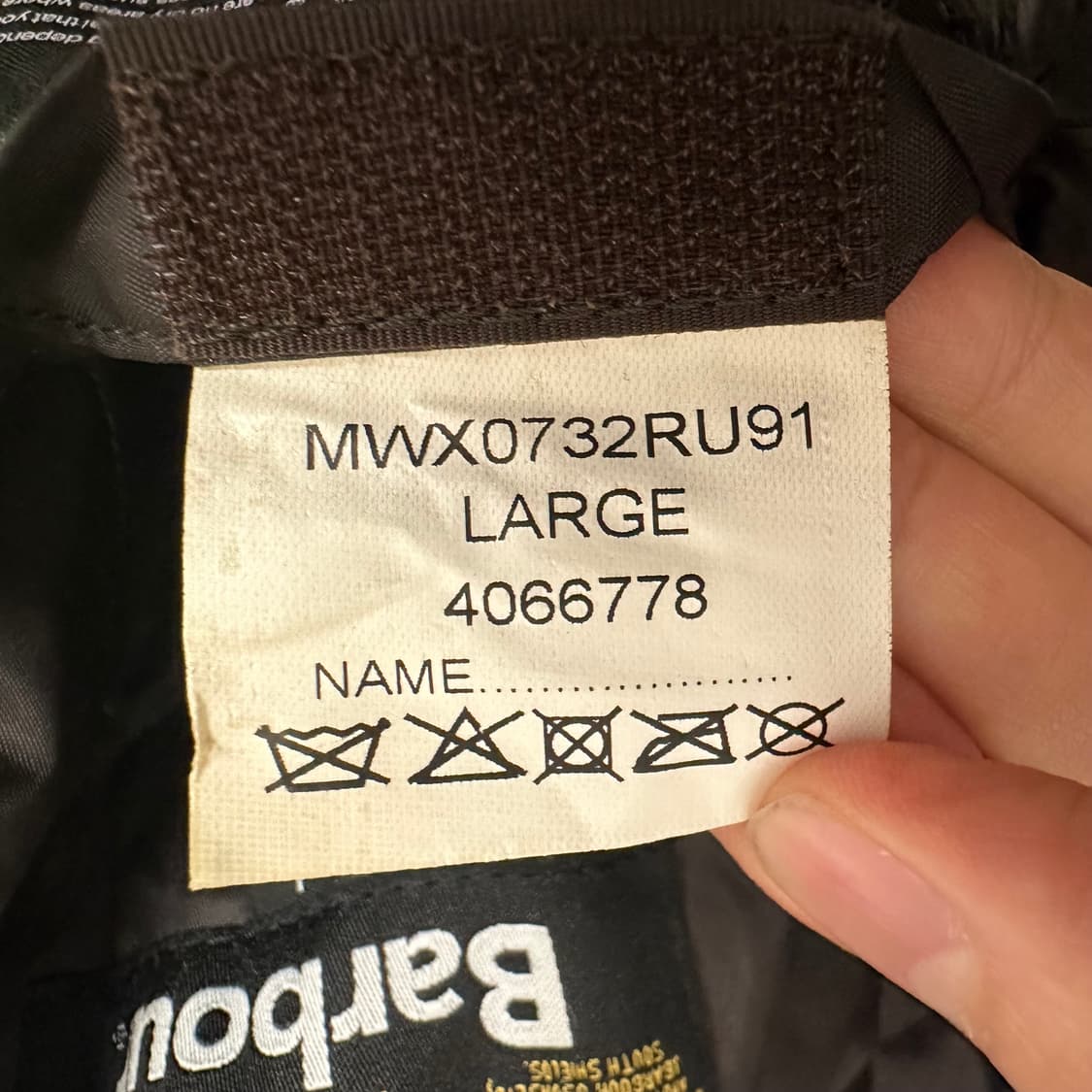 바버 x 팬톤 비데일 왁스자켓 상품이미지9