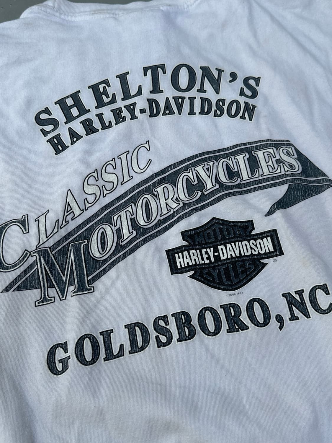 [할리데이비슨] •Vintage Upwing Eagle Tee 상품이미지4