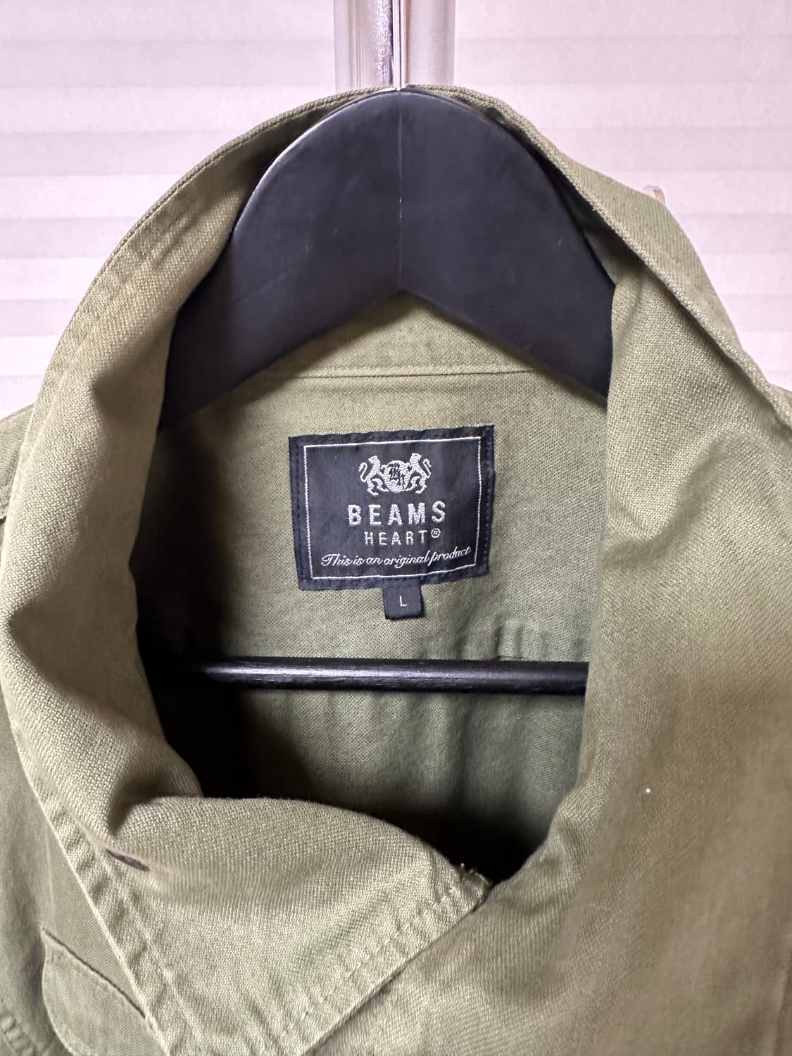 BEAMS HEART Military Shirt Jacket 상품이미지5