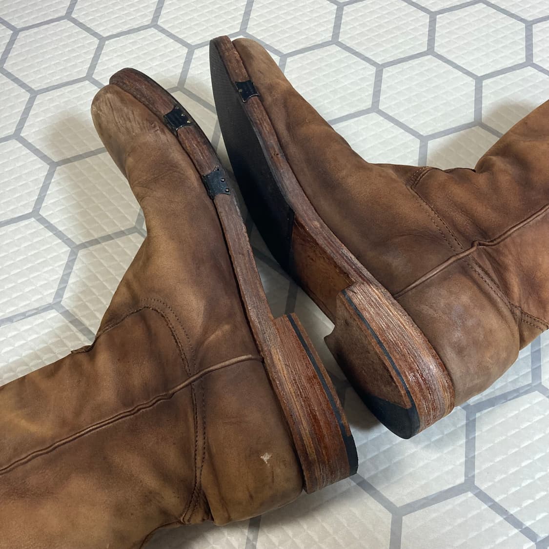 (270) 넘버나인 07ss 페코스 부츠 브라운 상품이미지5