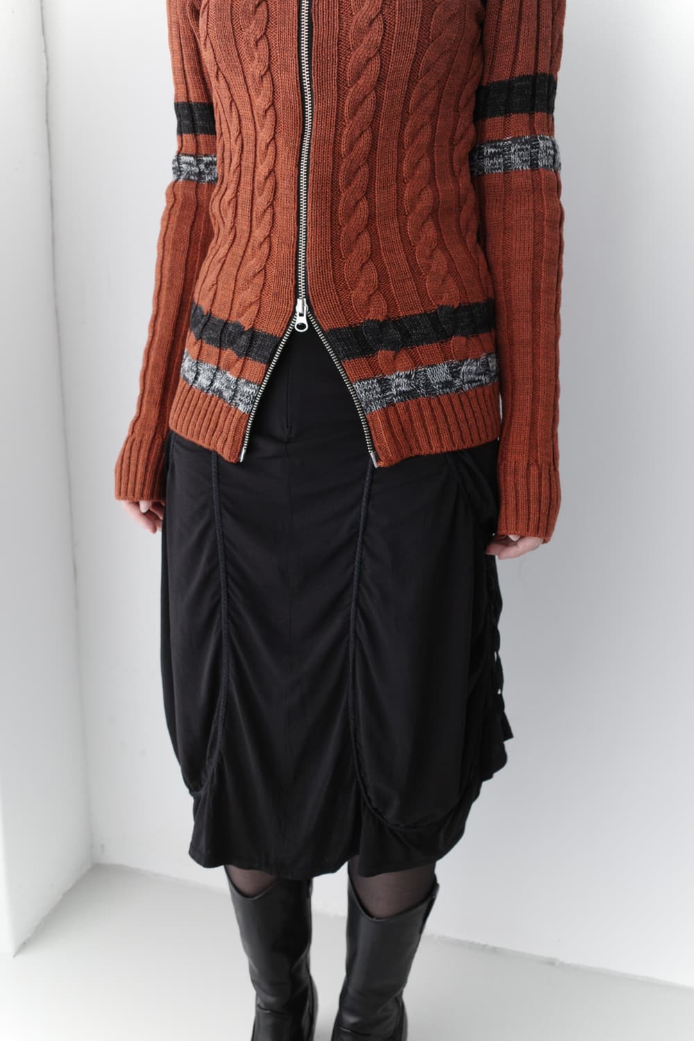 hiroko bis) shirring line skirt 상품이미지7