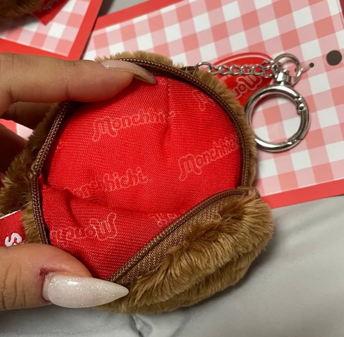 몬치치 여아 남아 페이스 마스코트 얼굴 키링 인형 파우치 상품이미지5