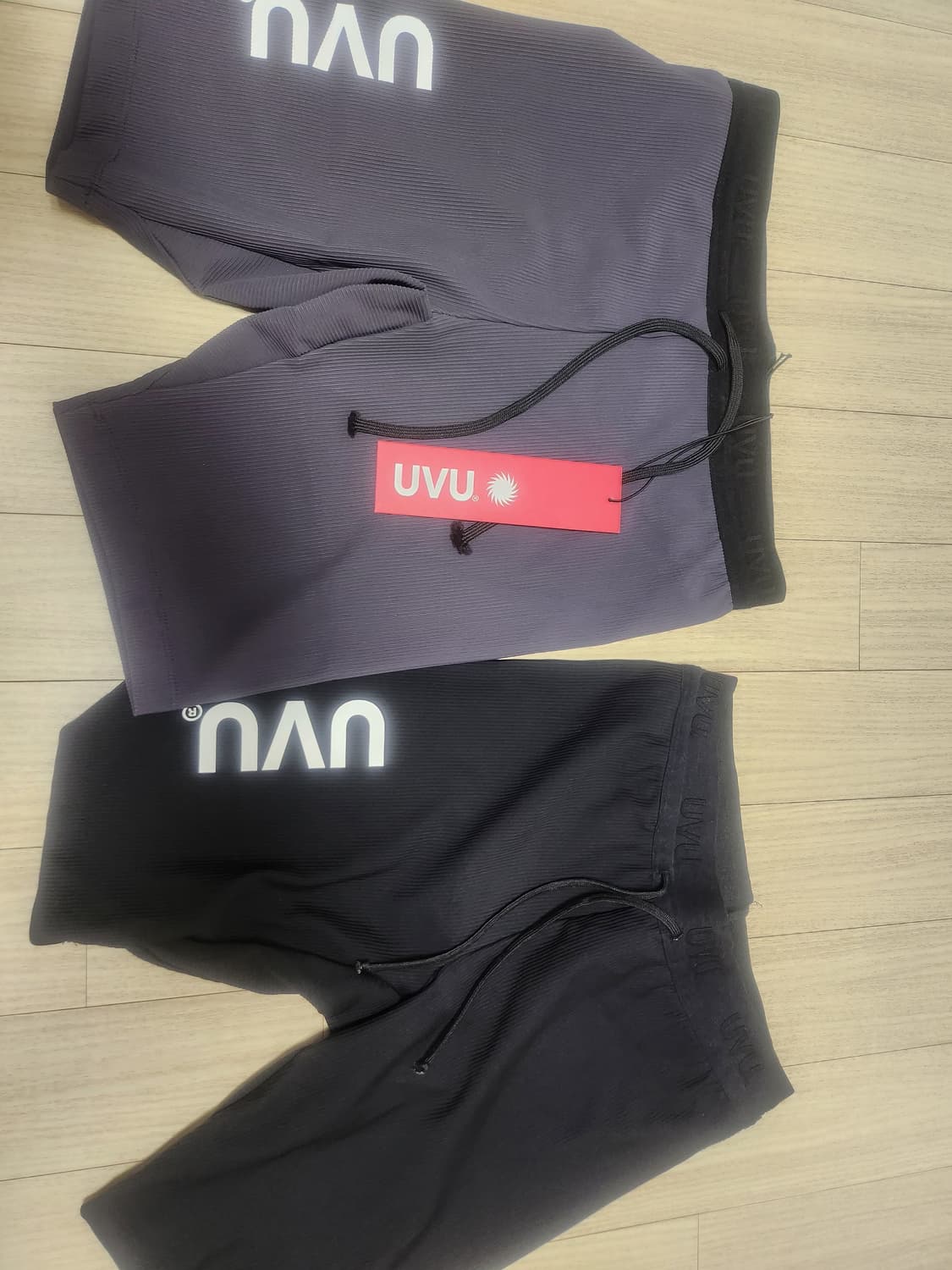 러닝)UVU 하프타이즈 블랙/그레이L 상품이미지9