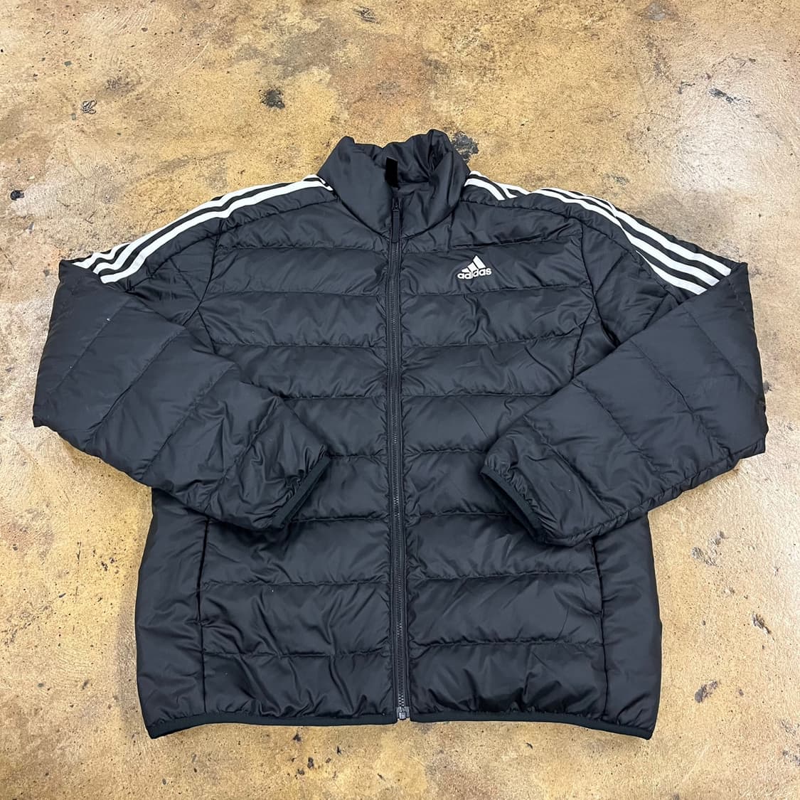 [정품/2XL] 아디다스 삼선 패딩 블랙 b18 상품이미지2