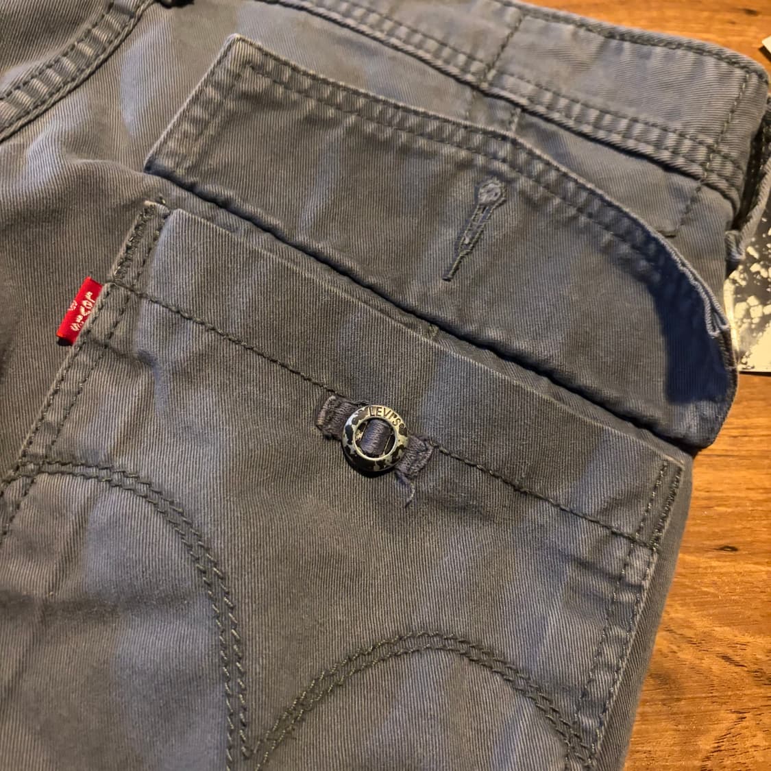 00S LEVI'S WORKWEAR 루즈핏 카고 새깅 팬츠 상품이미지7