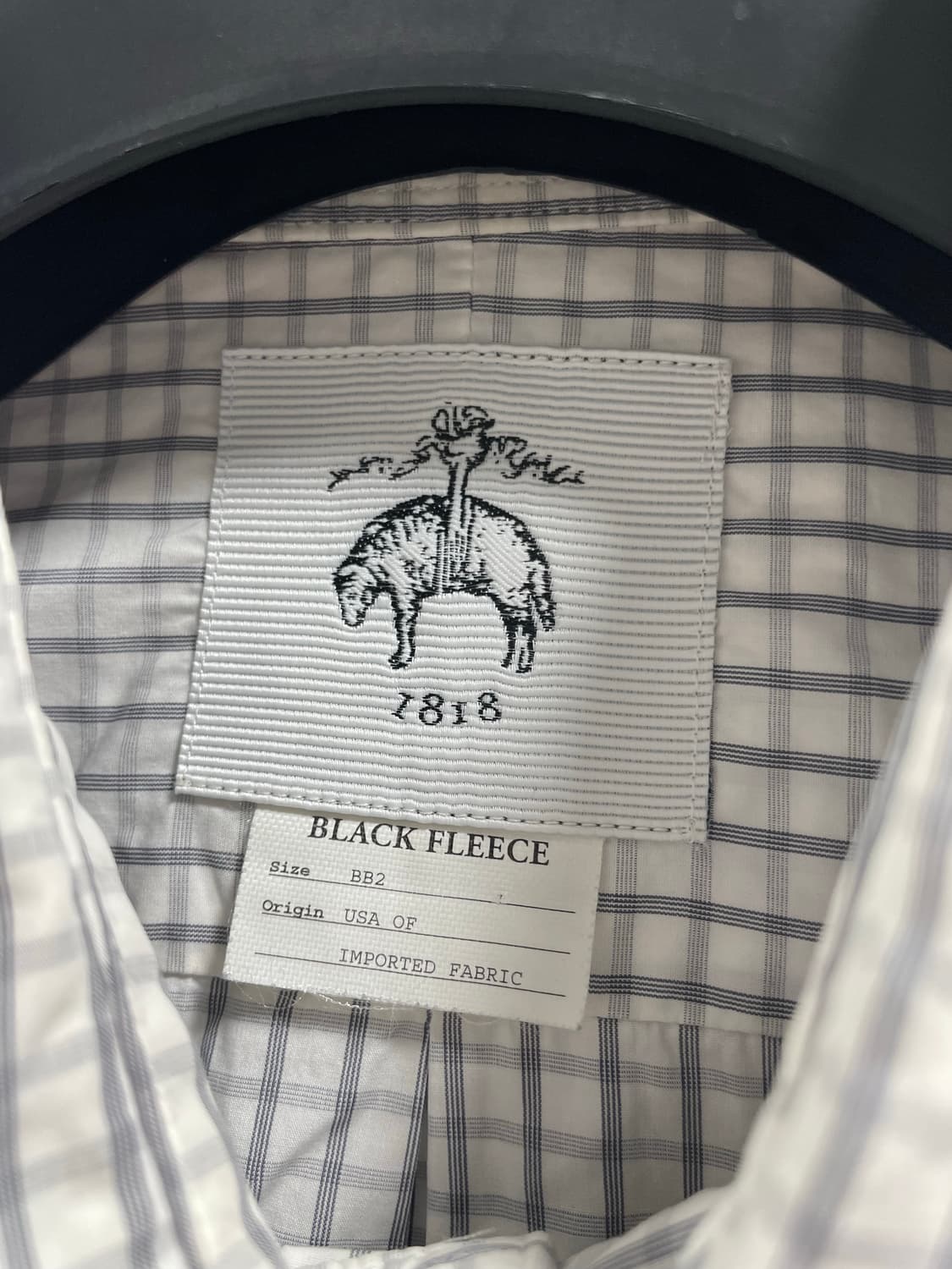 블랙플리스/ 체크 셔츠/ BB2 상품이미지7